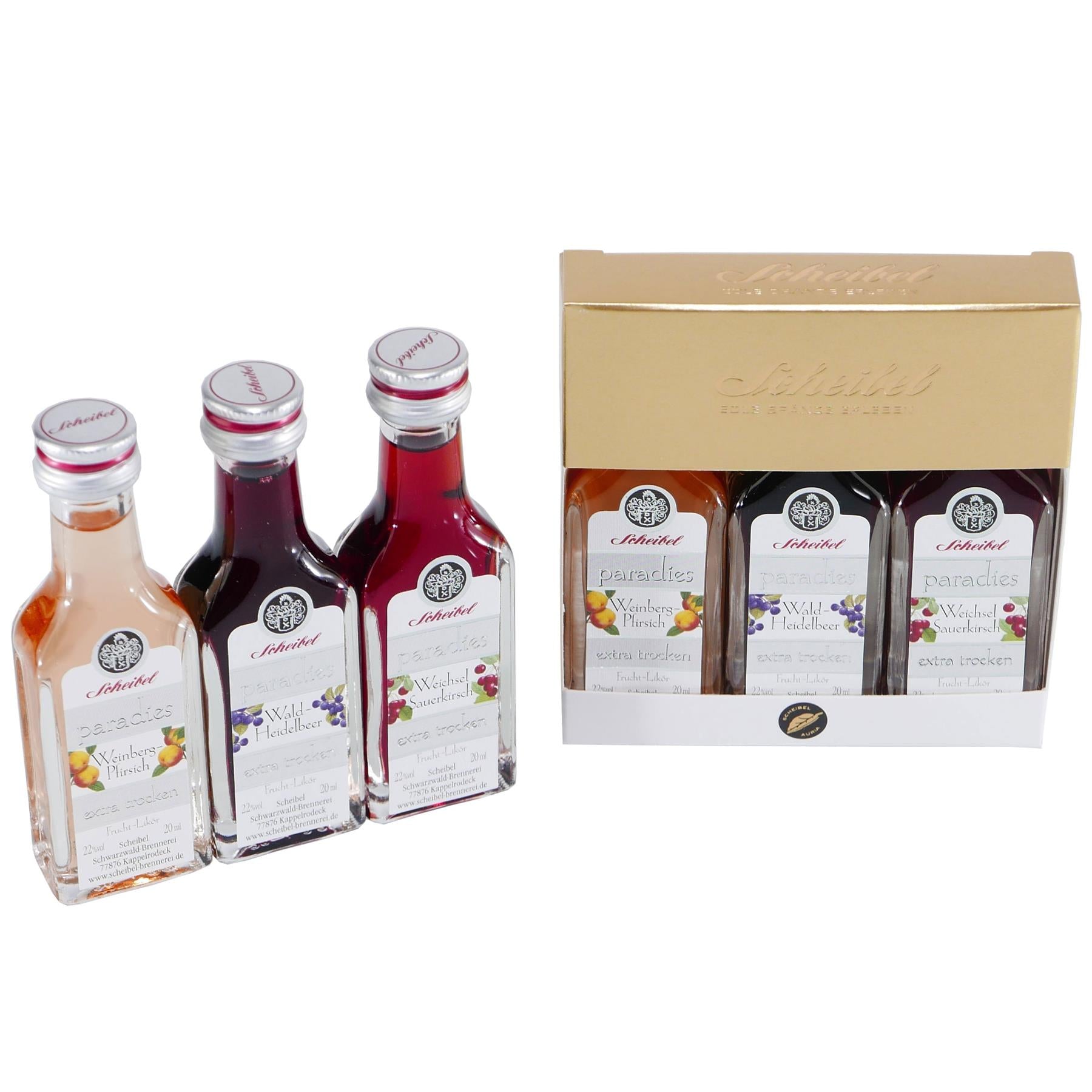 Scheibel PARADIES Likör Trio