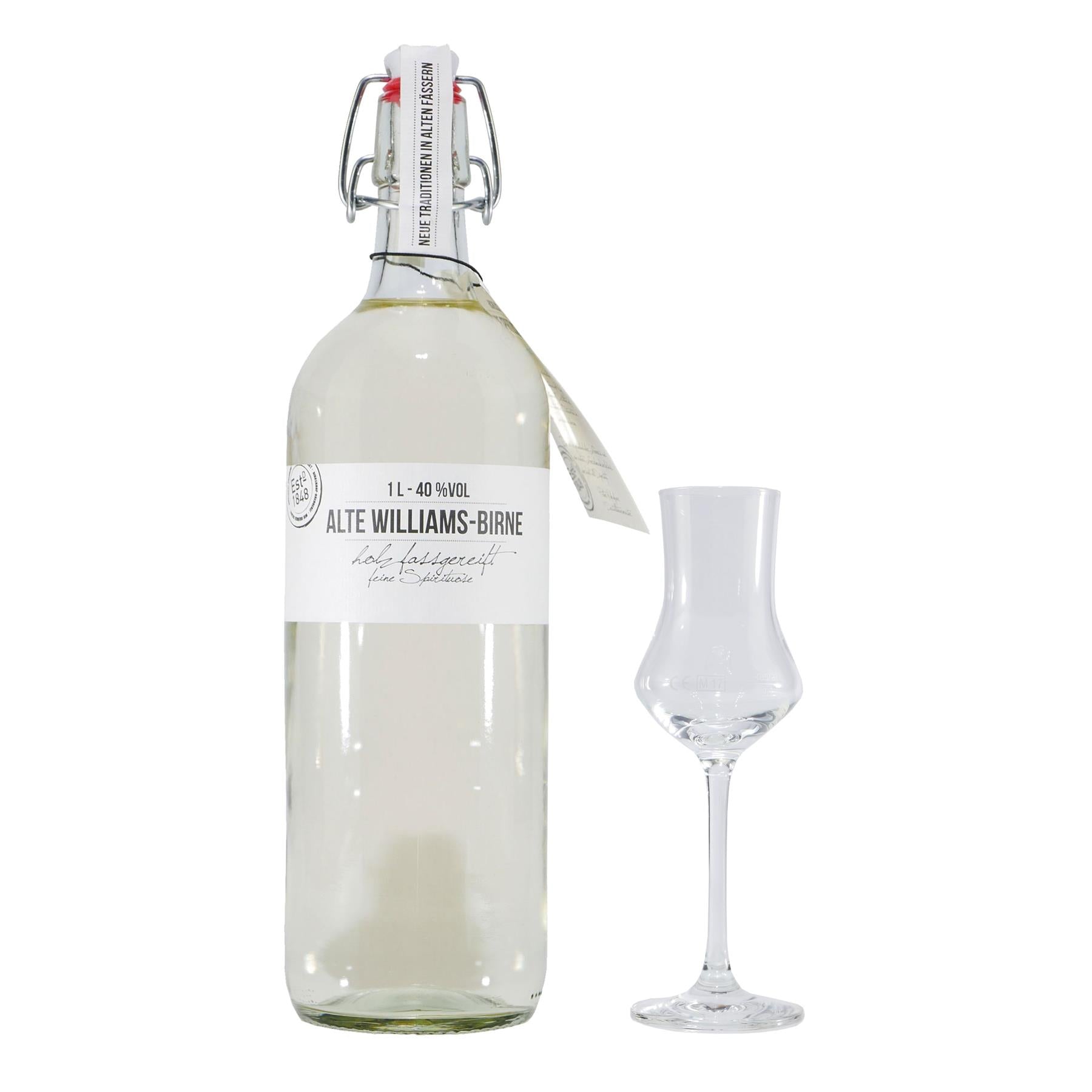 Birkenhof Alte Williams mit 6 x Gläser