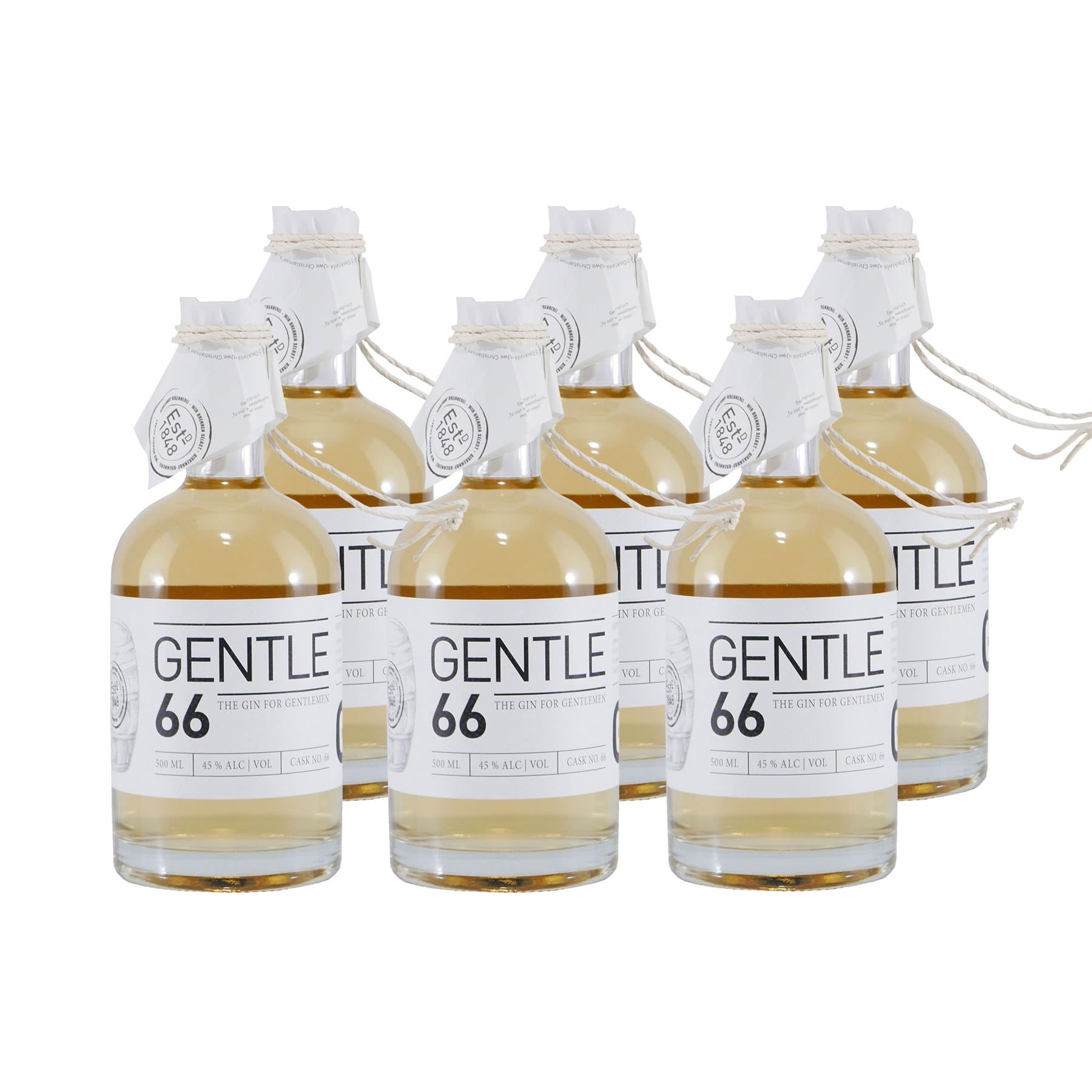 Gentle 66 – The Gin for Gentlemen (6 x 0,5L)