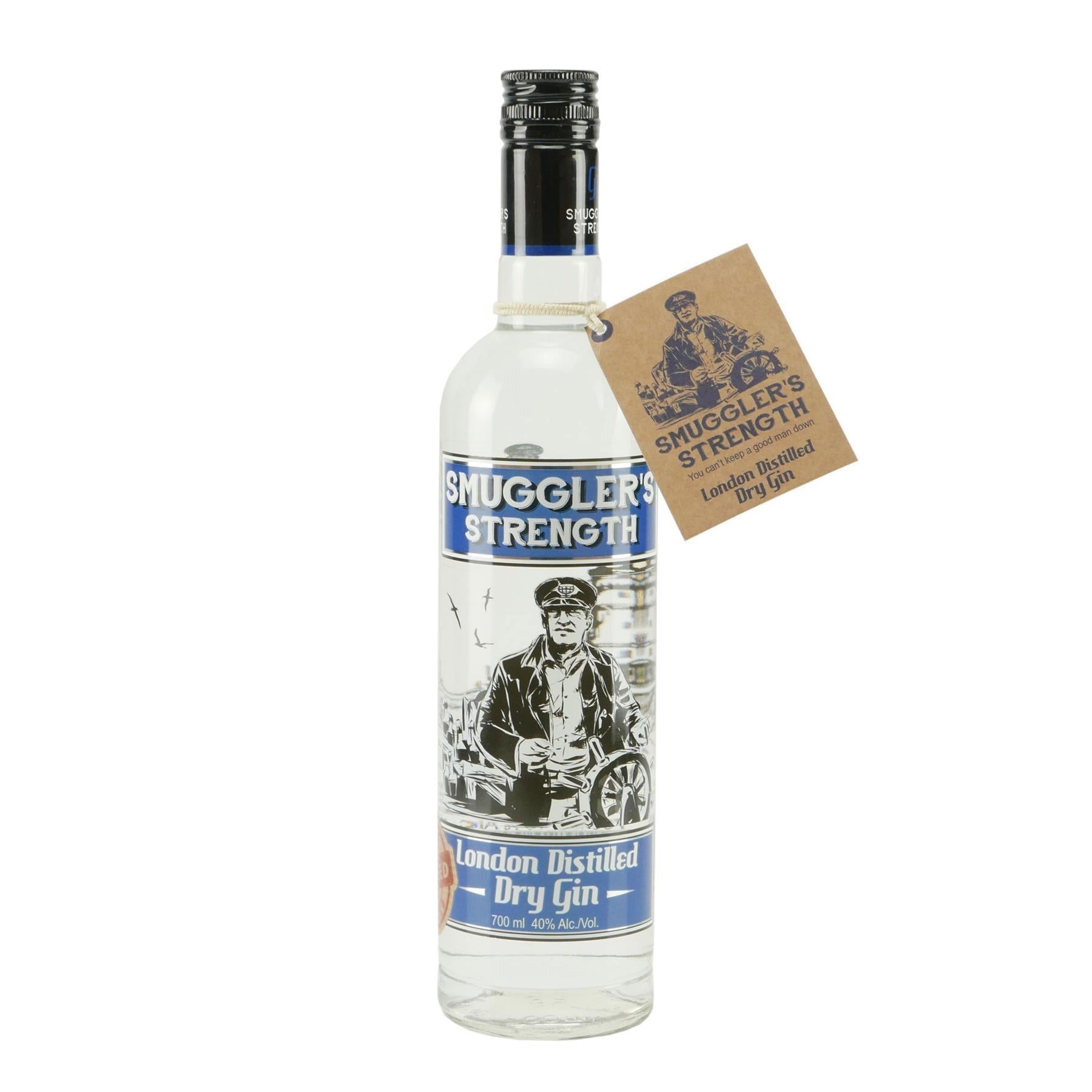 Smugglers Strength London Dry Gin 40%
