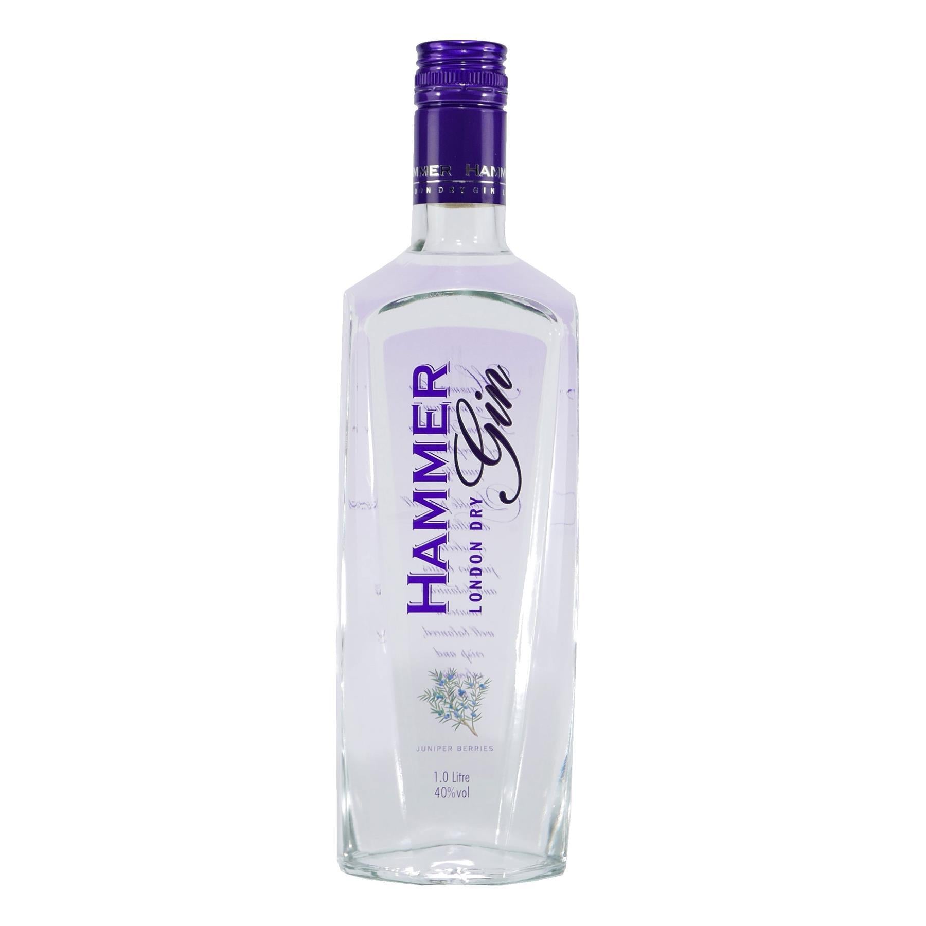 Hammer London Dry Gin in Geschenk-Holzkiste