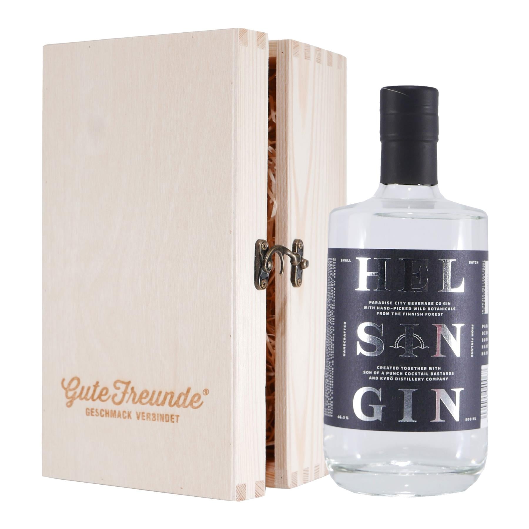 HelSinGin - Small Batch mit Geschenk-Holzkiste