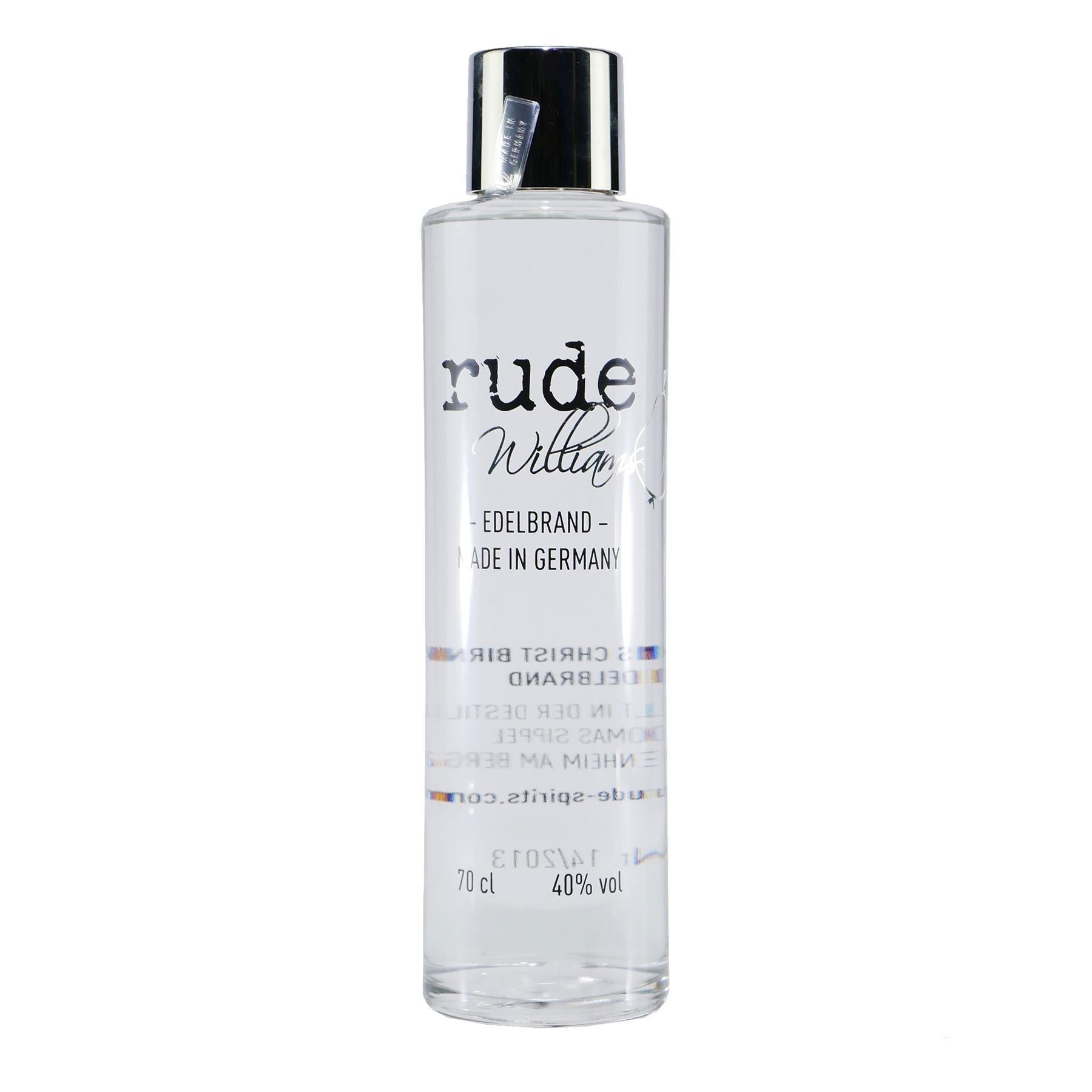 rude Williams Edelbrand Obstbrand mit Geschenk-Holzkiste