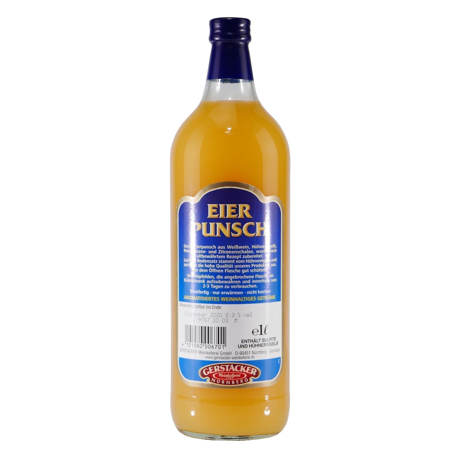 Gerstacker Eier-Punsch (6 x 1,0L)