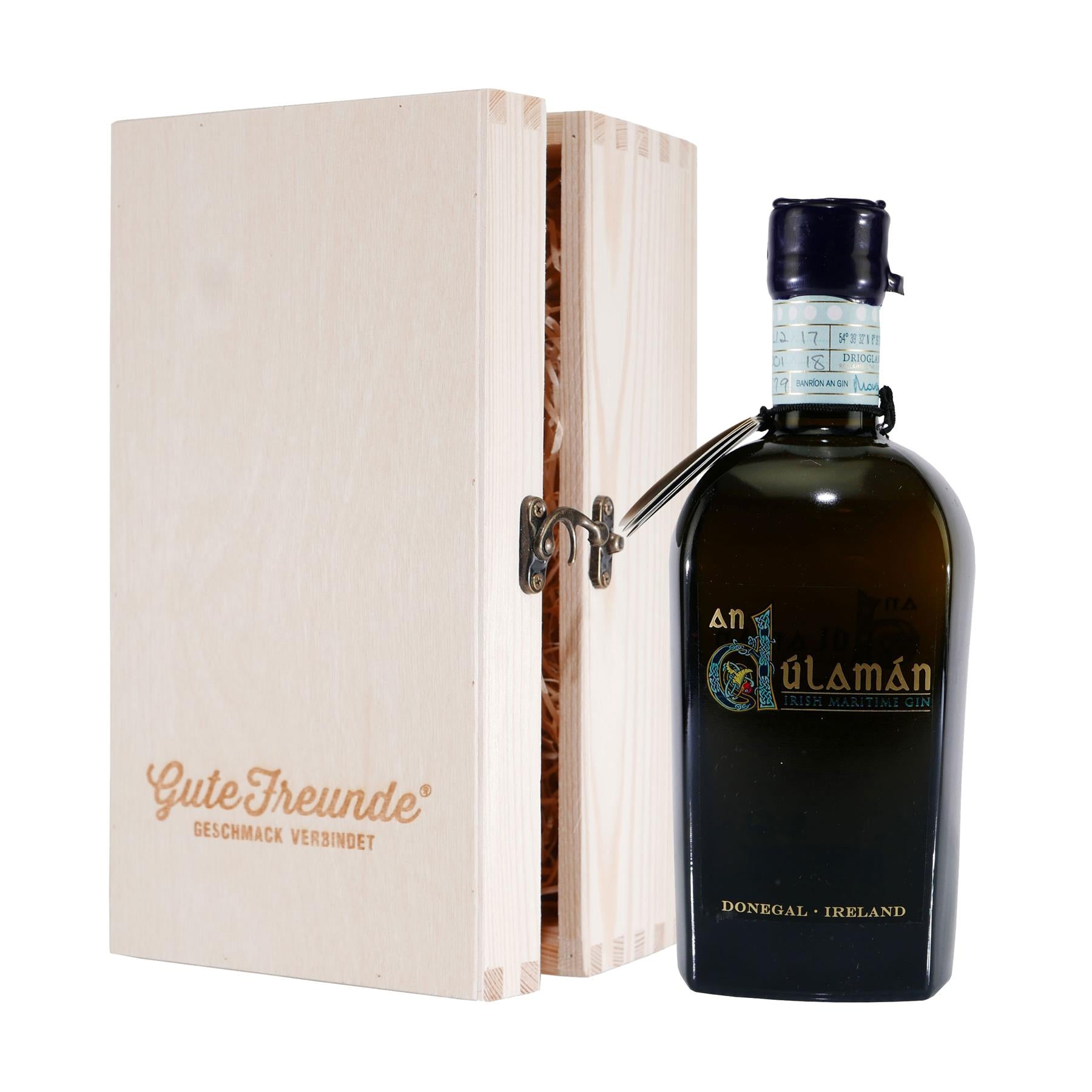 An Dulaman Irish Maritime Gin mit Geschenk-HK