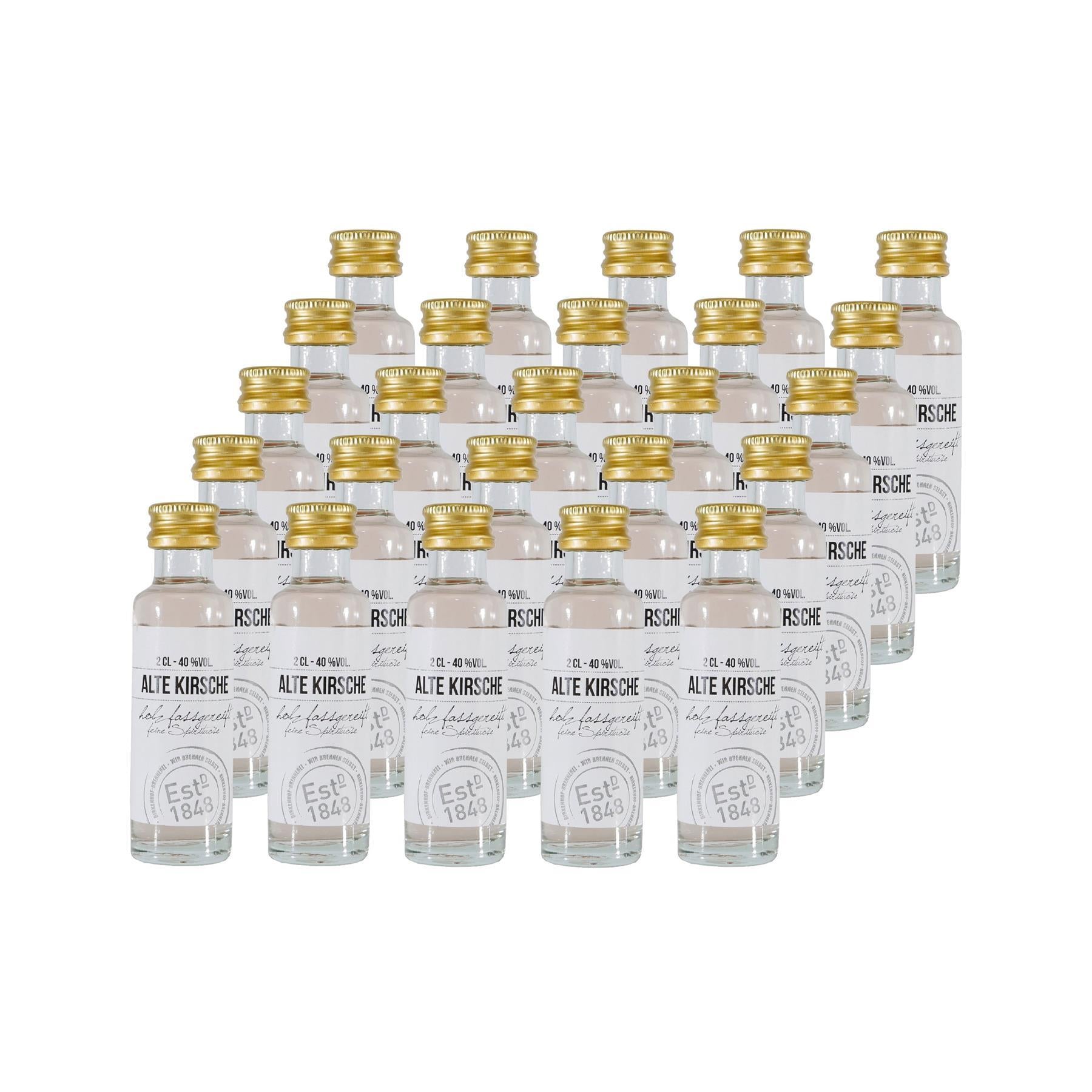 Birkenhof Alte Kirsche Obstbrand "Mini" (25 x 0,02L)