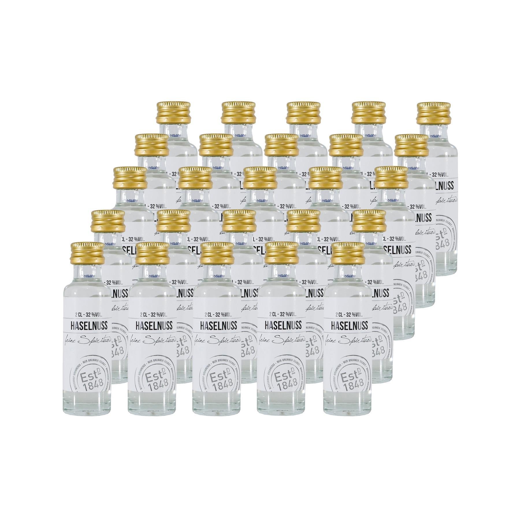 Birkenhof Haselnuss Nussbrand "Mini" (25 x 0,02L)