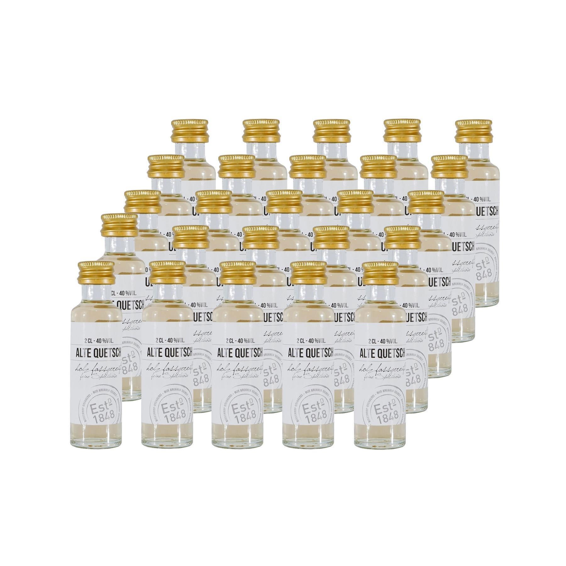 Birkenhof Alte Quetsch Obstbrand "Mini" (25 x 0,02L)