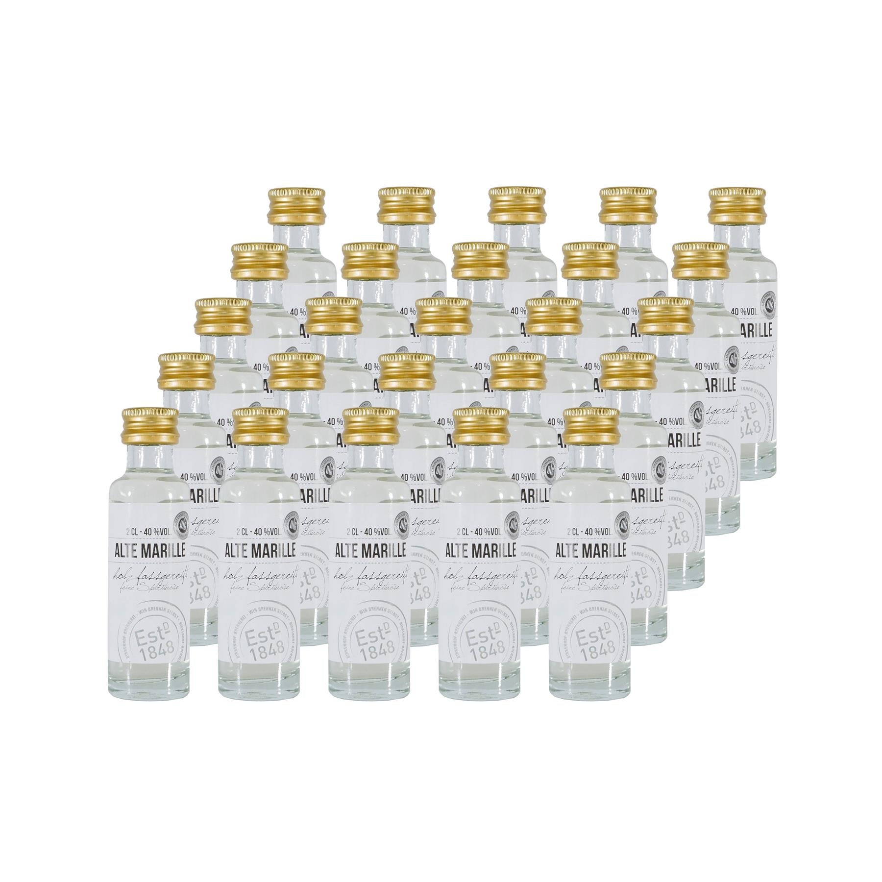 Birkenhof Alte Marille Obstbrand "Mini" (25 x 0,02L)