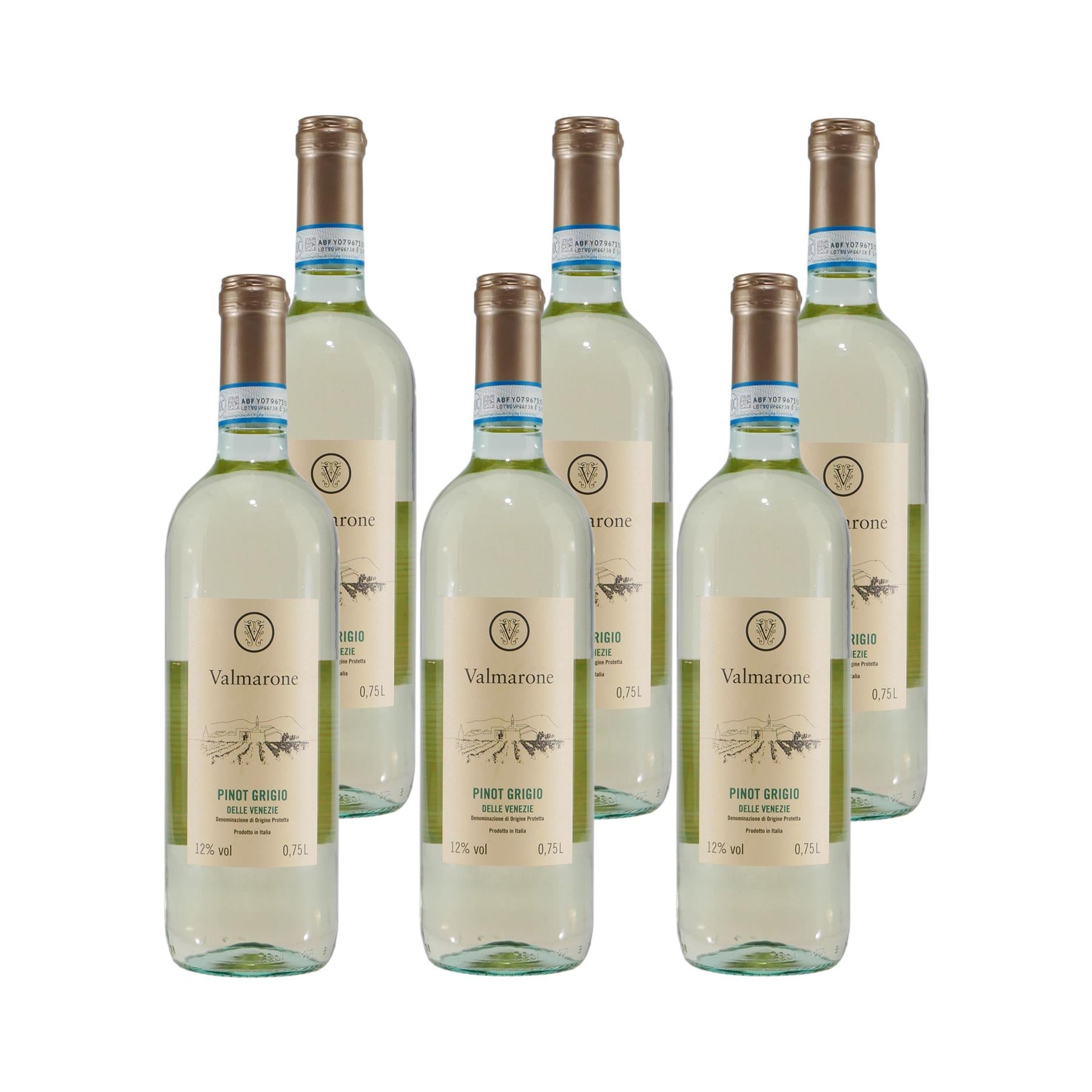 Valmarone Pinot Grigio DOC -trocken- (6 x 0,75L)