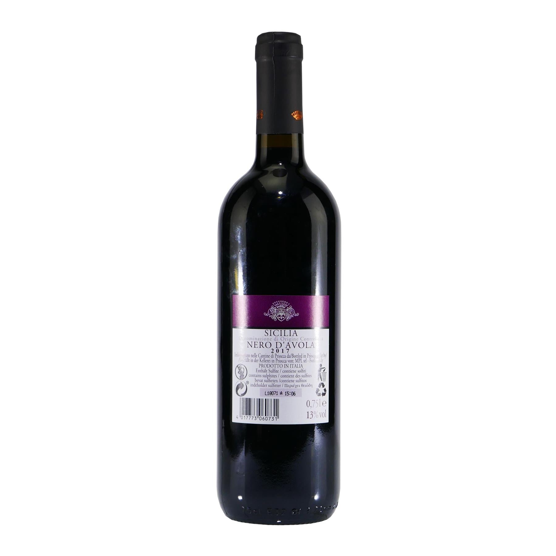 Casalina di Siziano Nero d'Avola DOC -trocken- (6 x 0,75L)