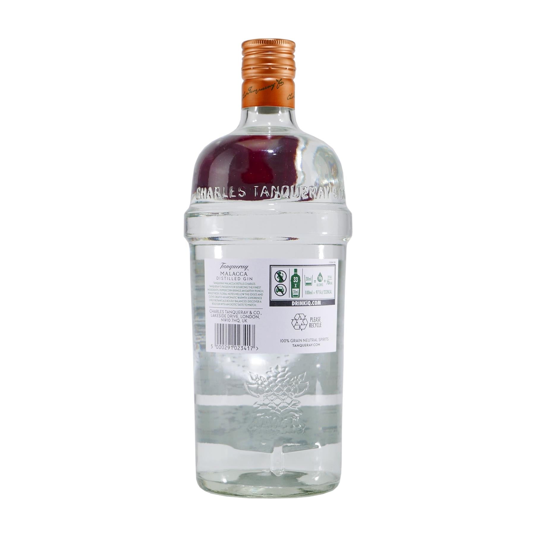 Tanqueray Malacca Gin mit Geschenk-Holzkiste