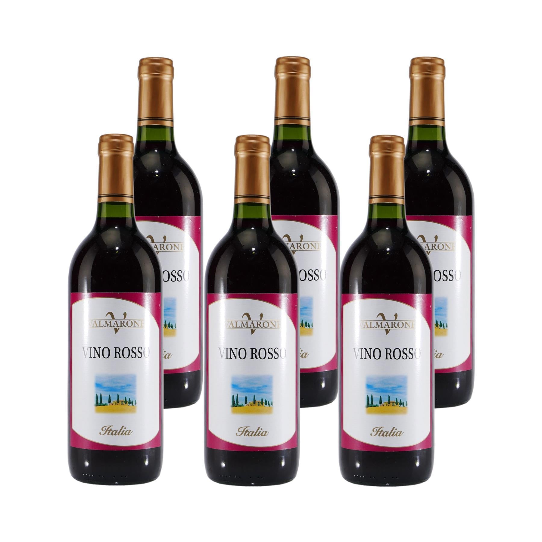 Valmarone Vino Rosso -trocken- (6 x 0,75L)