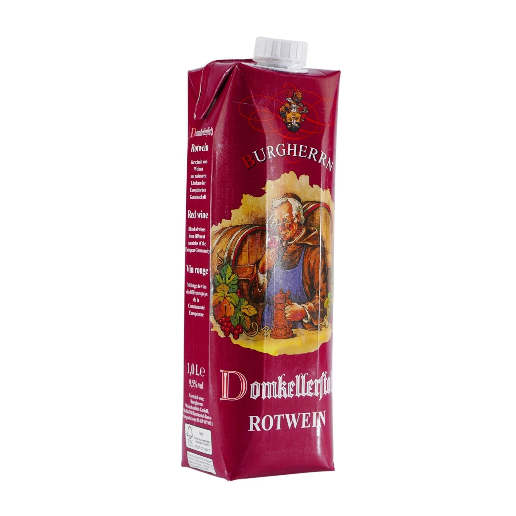 Domkellerstolz Rotwein -lieblich- (12 x 1,0L)