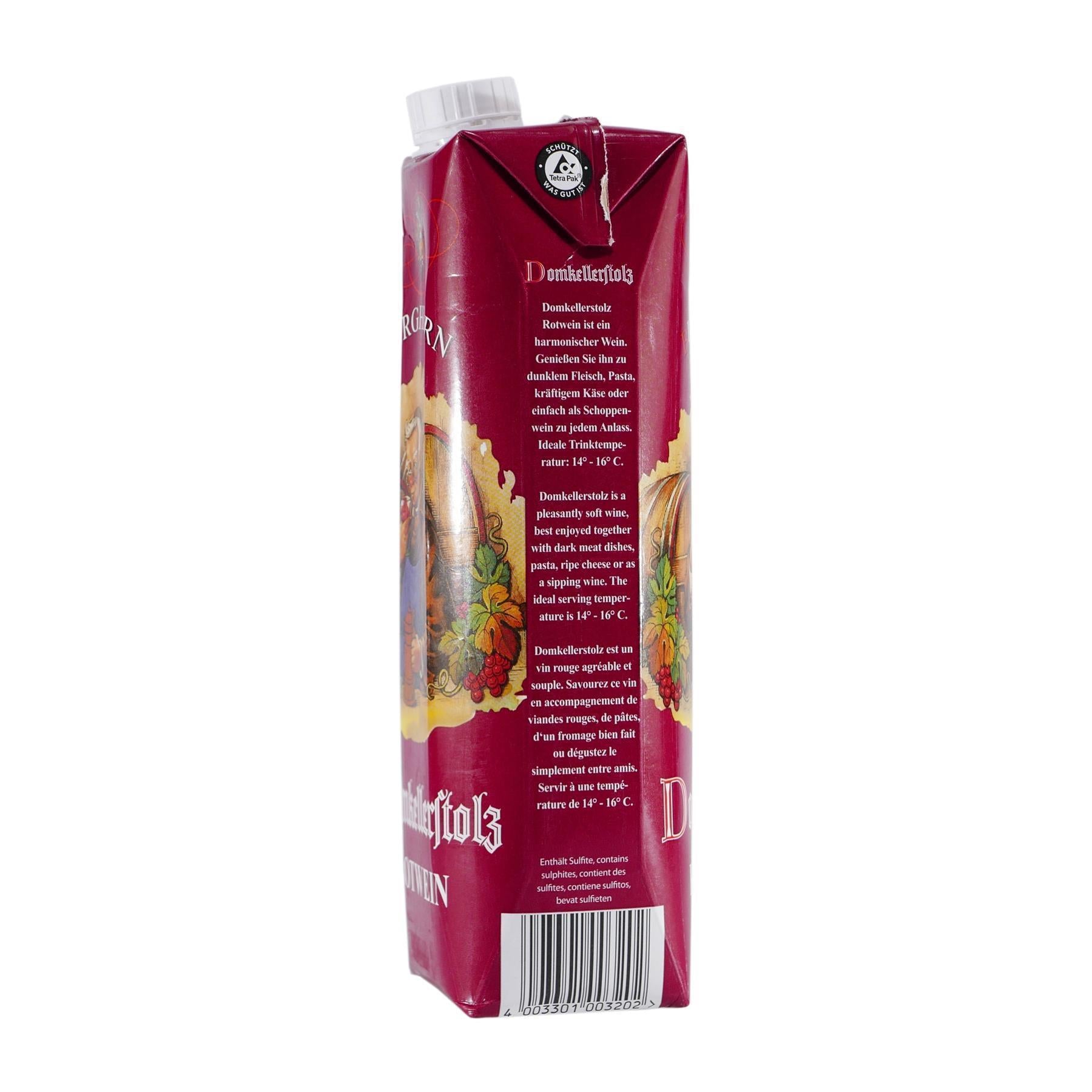 Domkellerstolz Rotwein -lieblich- (12 x 1,0L)
