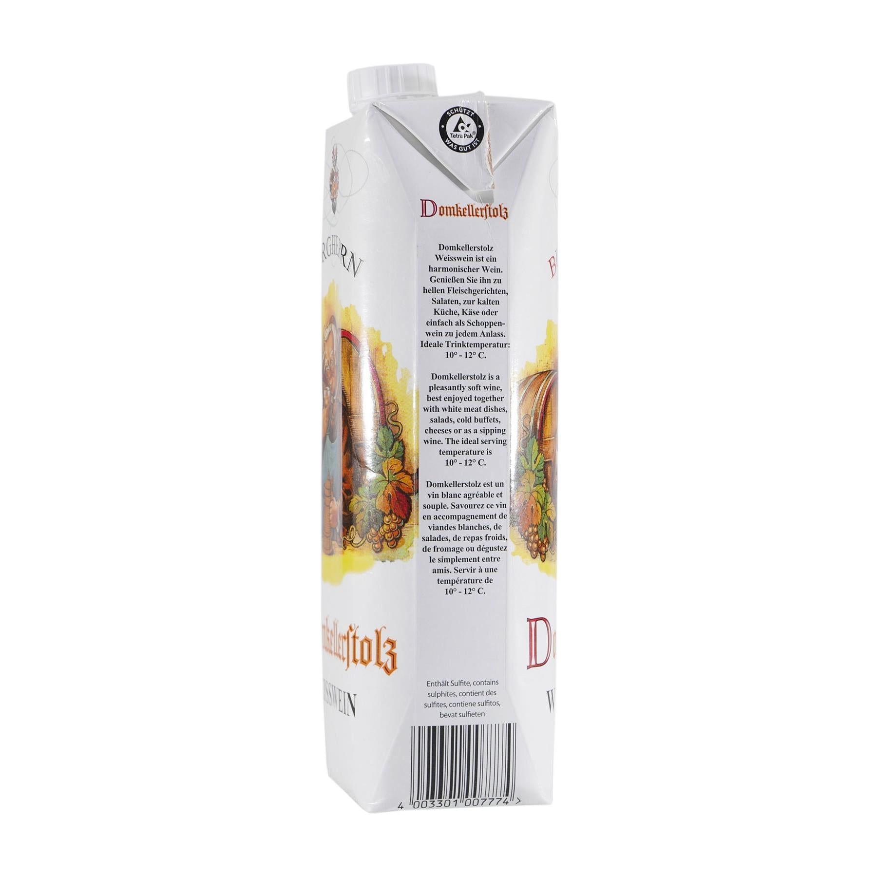 Domkellerstolz Weißwein (12x1,0L)
