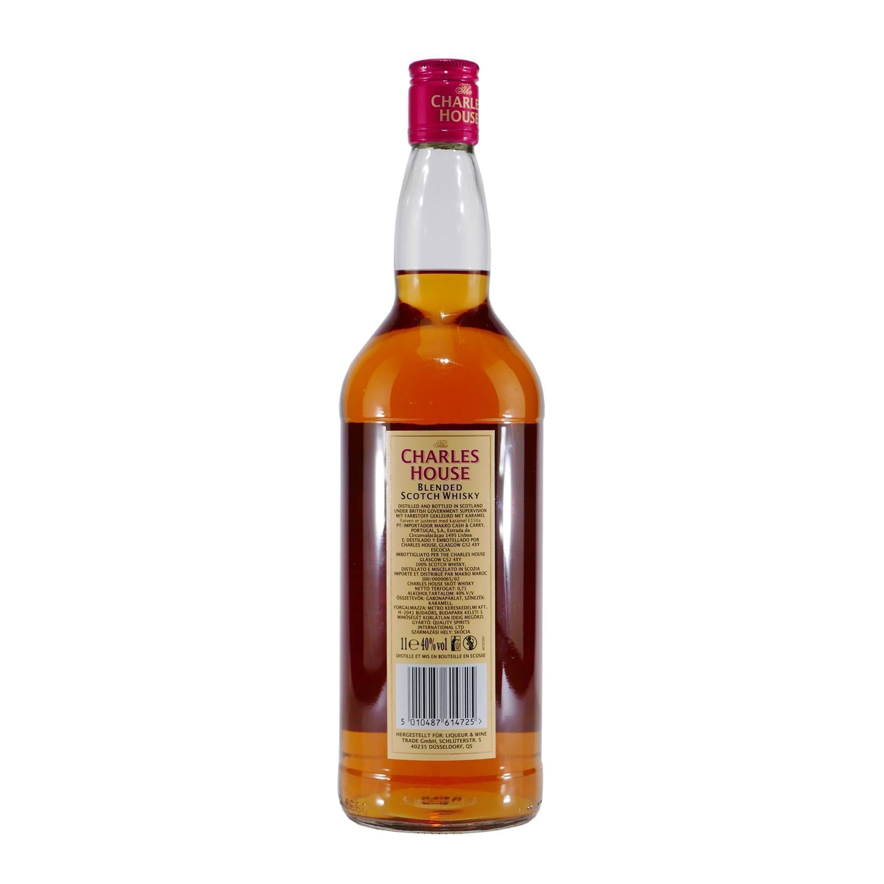 Charles House Blended Scotch Whisky (6 x 1,0L)
