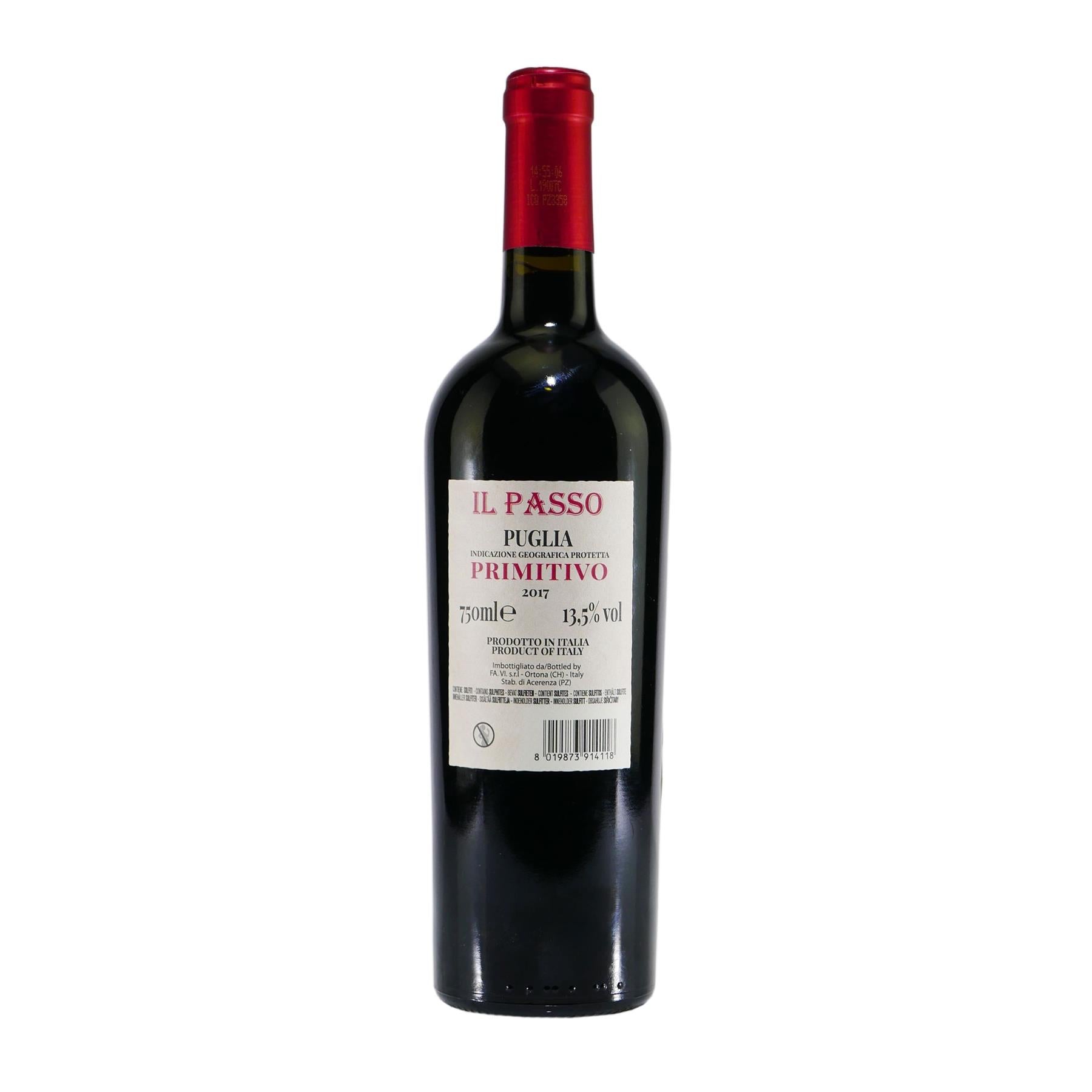 IL PASSO PRIMITIVO IGP Rotwein (6 x 0,75L)