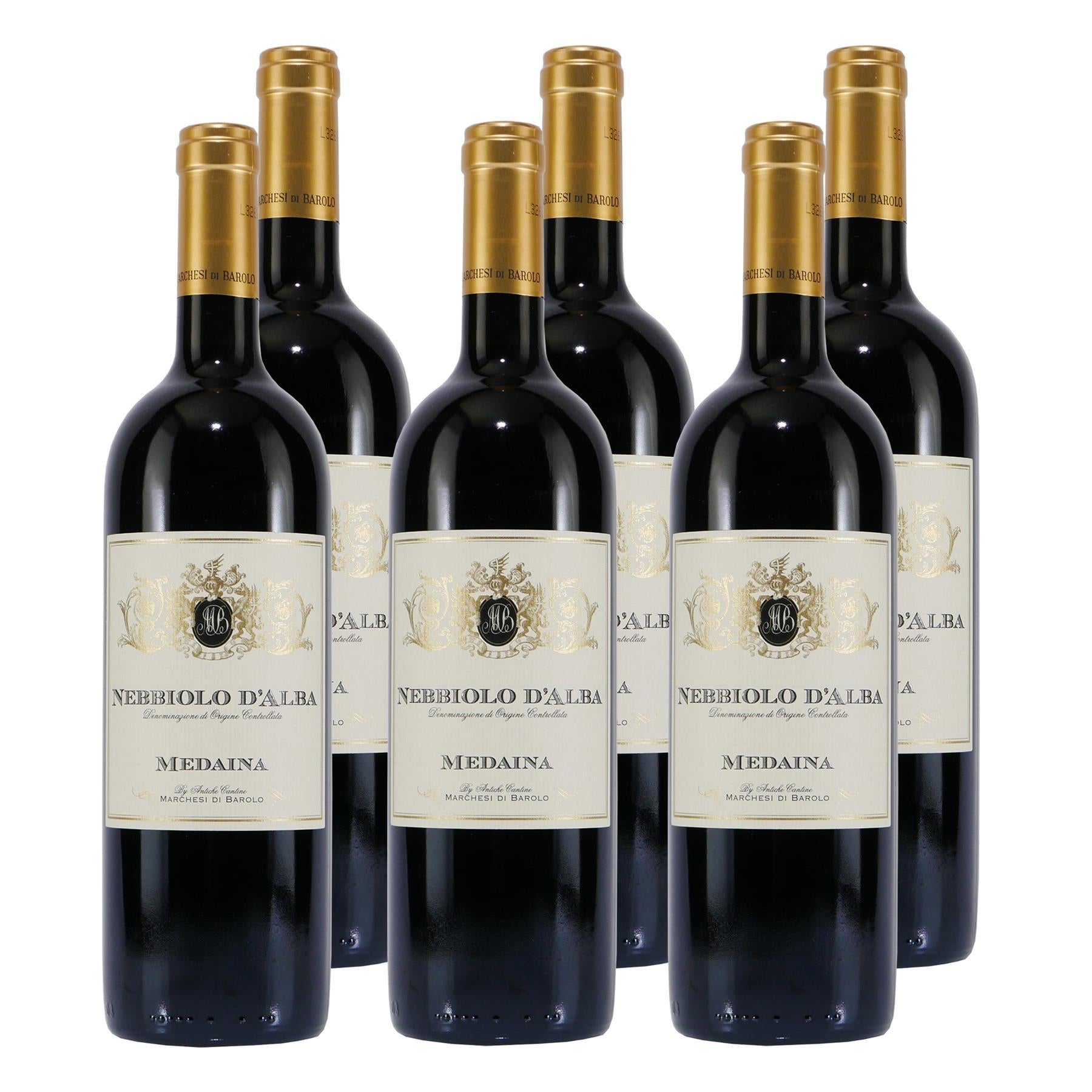 Barbera d'Alba DOC Italienischer Rotwein (6 x 0,75L)