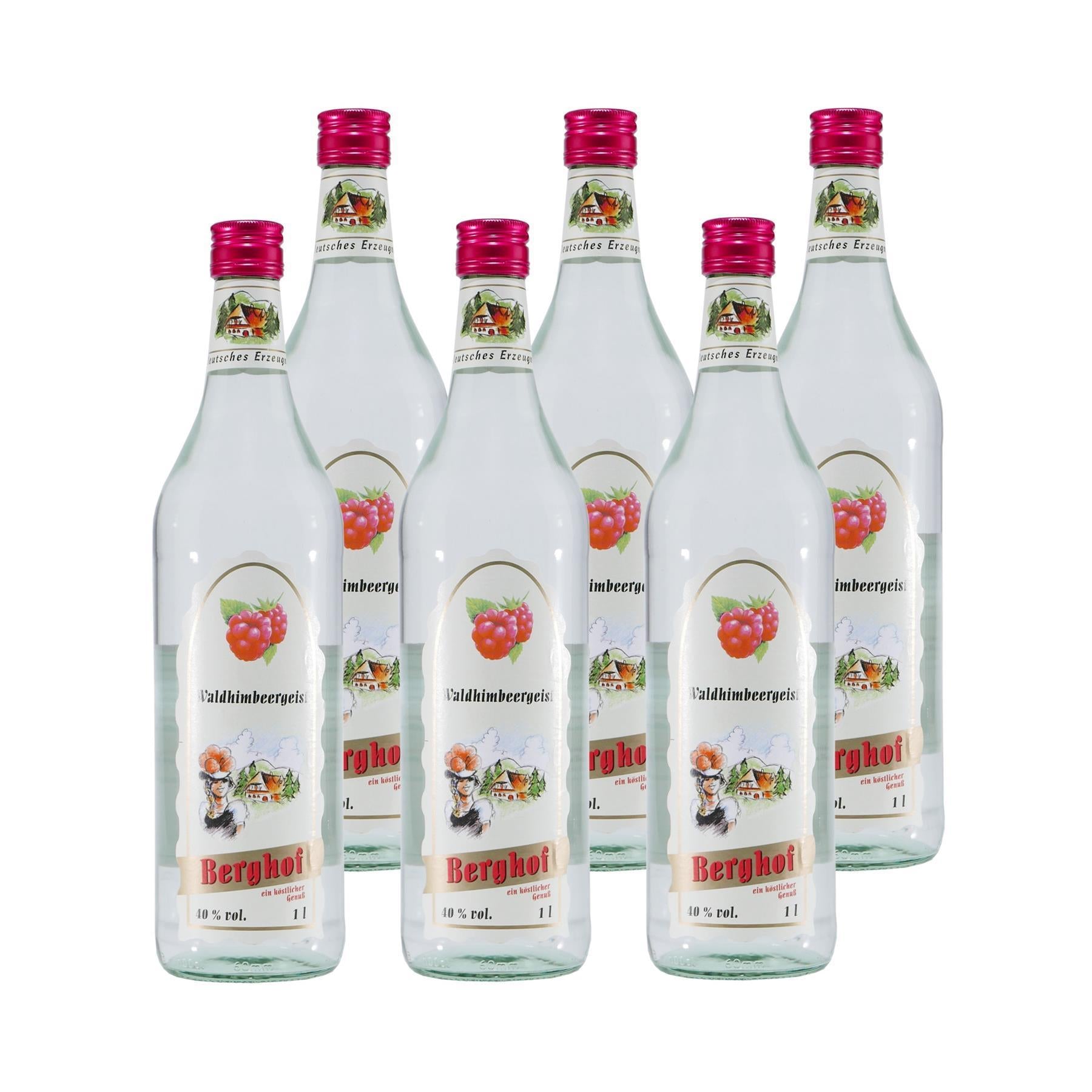 Berghof Waldhimbeergeist (6 x 1,0L)