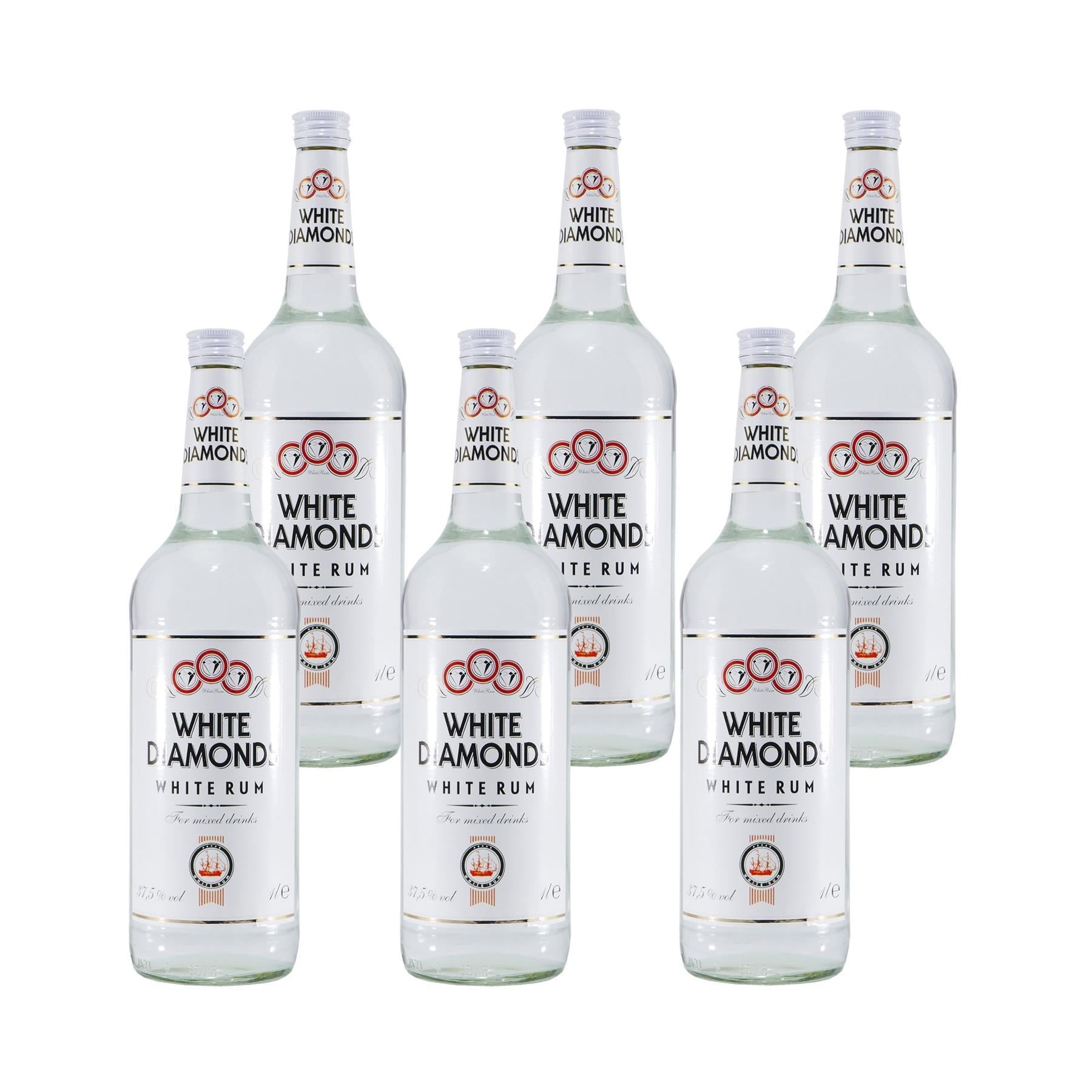 White Diamonds White Rum (6 x 1,0L)