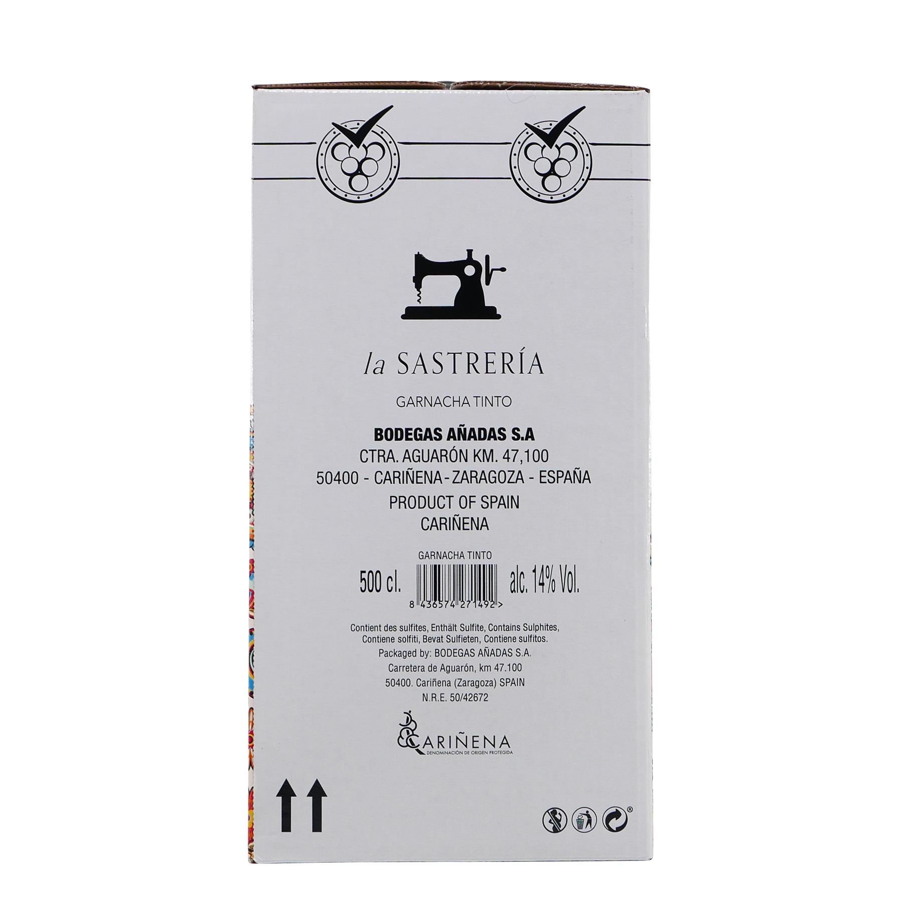 La Sastreria Tinto Spanischer Rotwein -trocken- 5,0L BIB