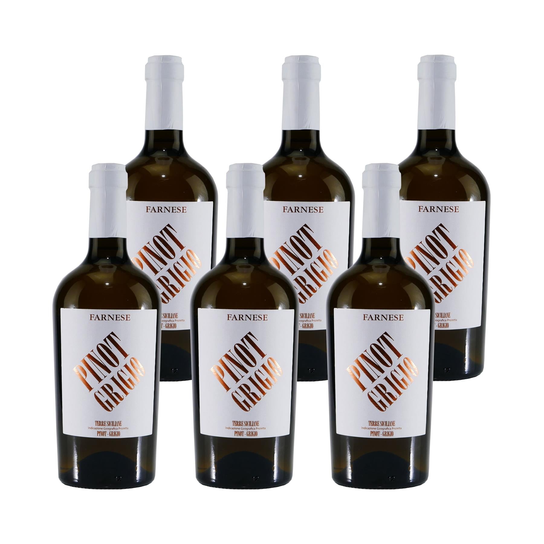 Farnese Pinot Grigio IGP Italienischer Weißwein -trocken- (6 x 0,75L)