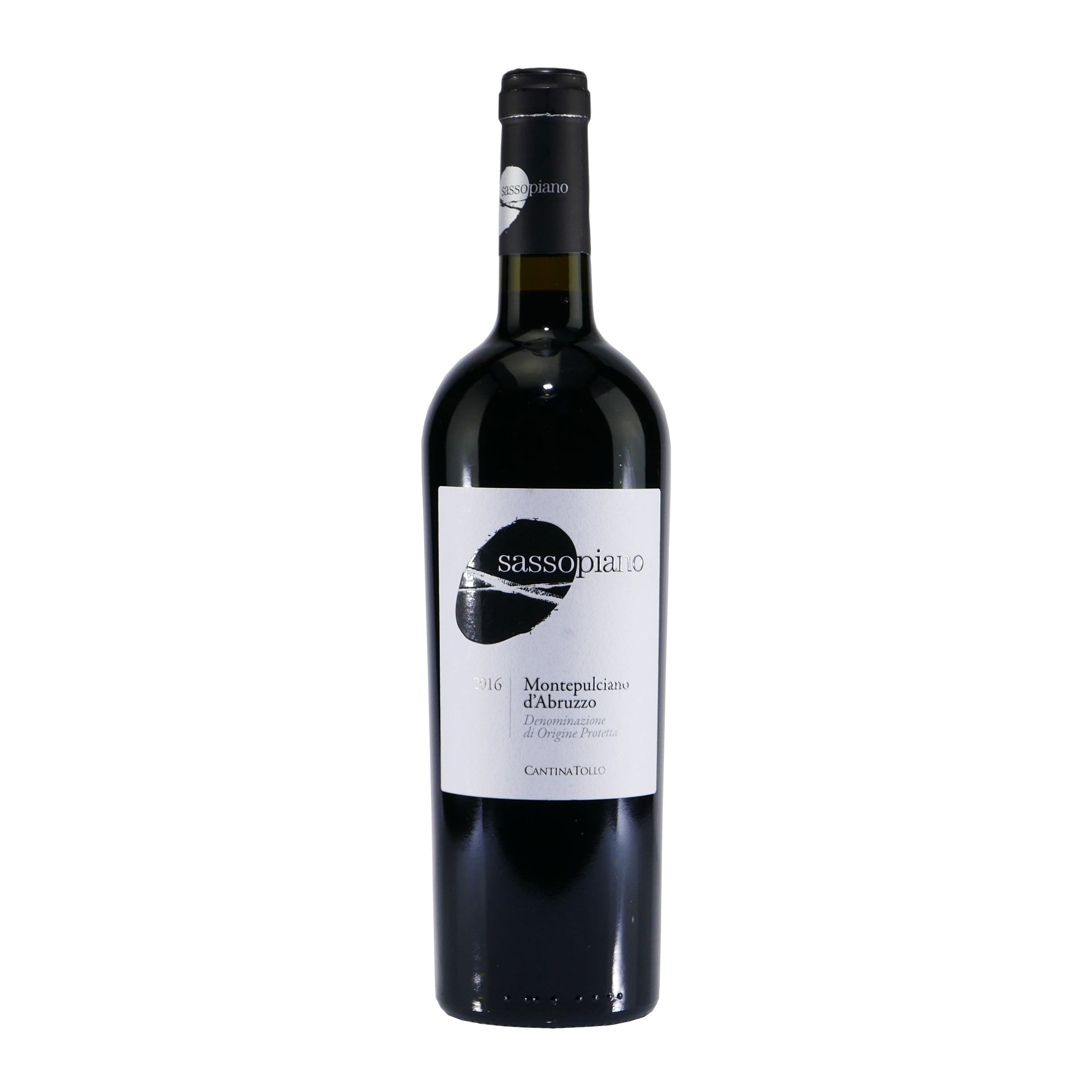 Sassopiano Montepulciano d'Abruzzo DOP Rotwein (6x0,75L)