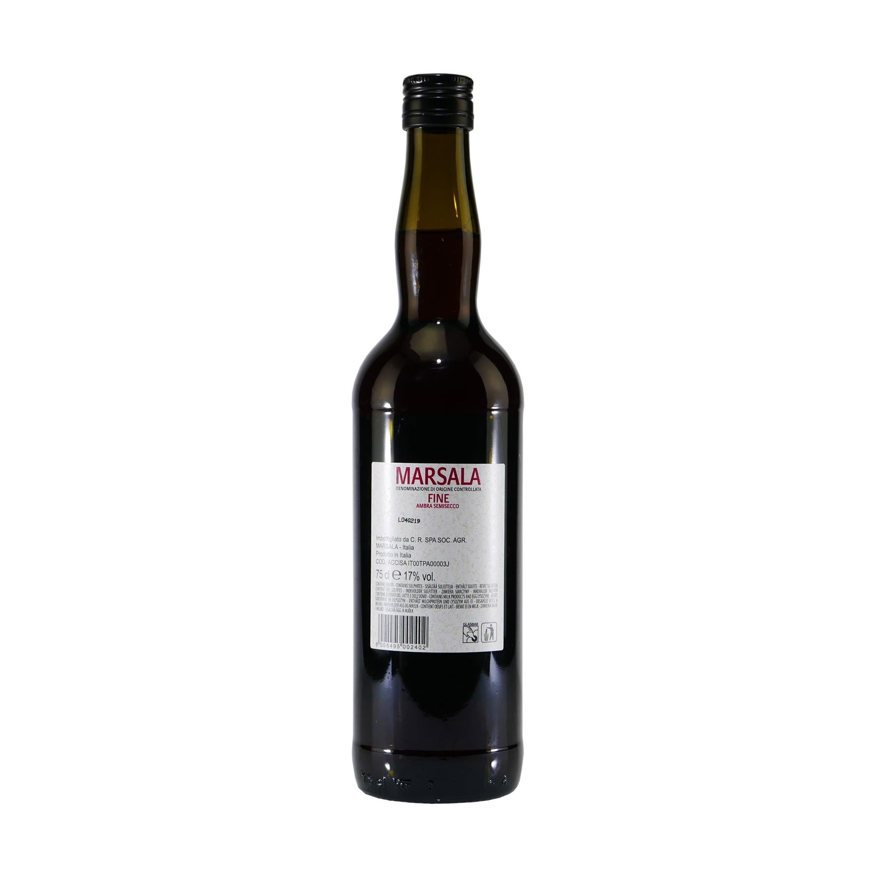 Antichi Baronati Marsala DOC Fine Ambra Semisecco
