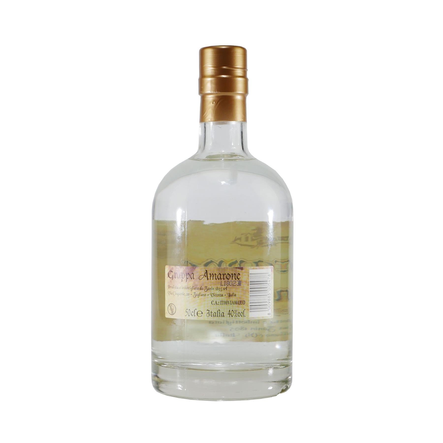 Zanin Grappa di Amarone mit Geschenk-Holzkiste