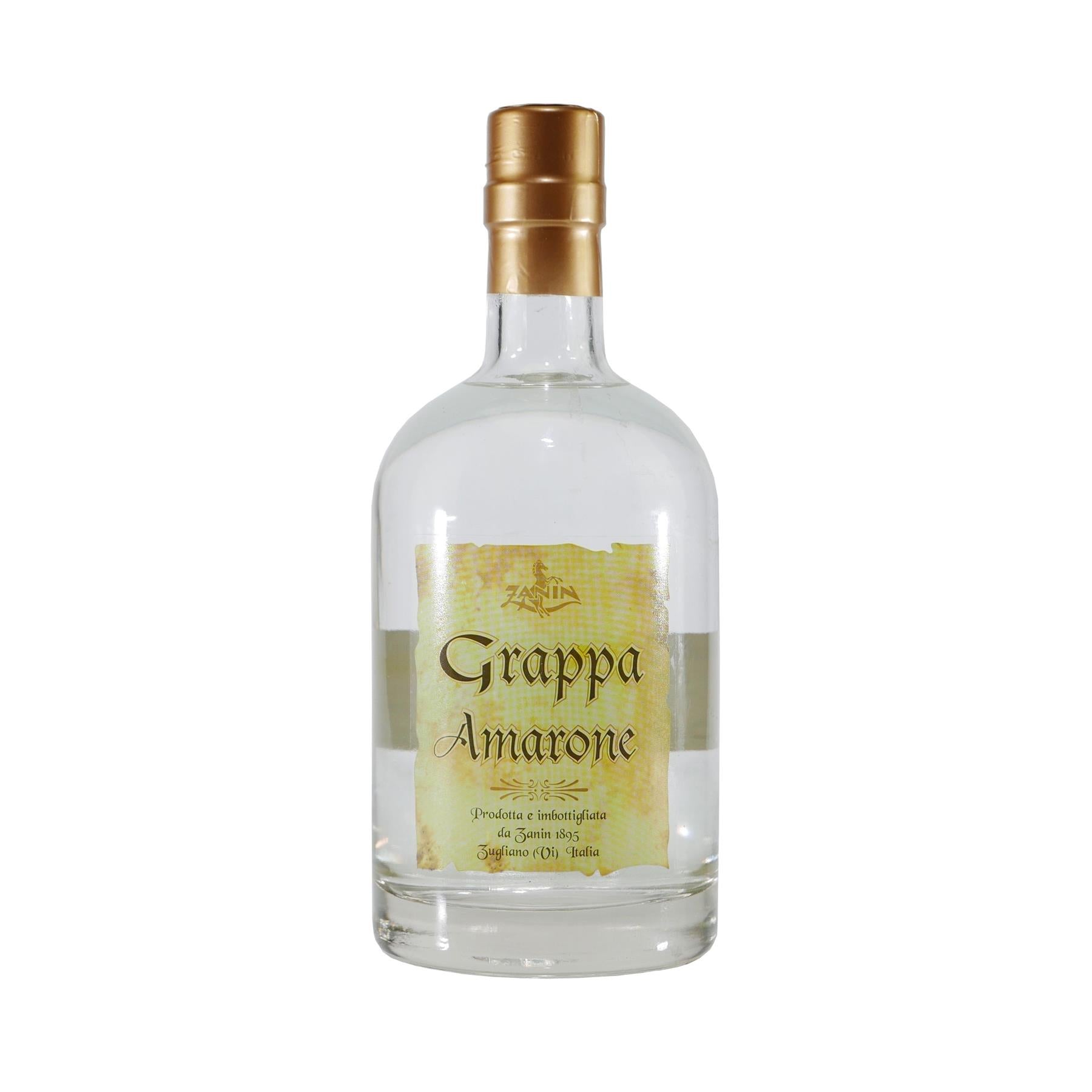 Zanin Grappa Di Amarone mit Geschenk-Holzkiste