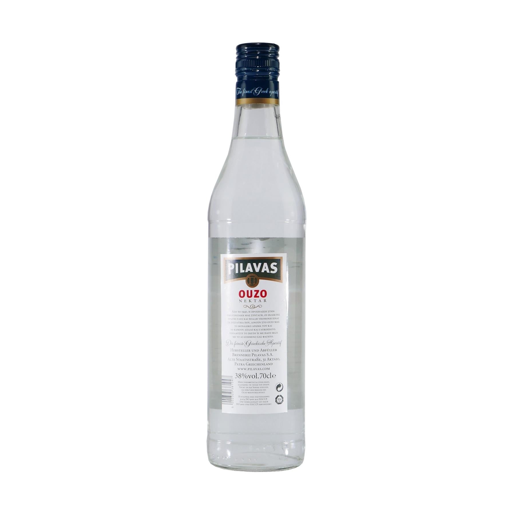 Pilavas Ouzo Nektar mit Geschenk-Holzkiste