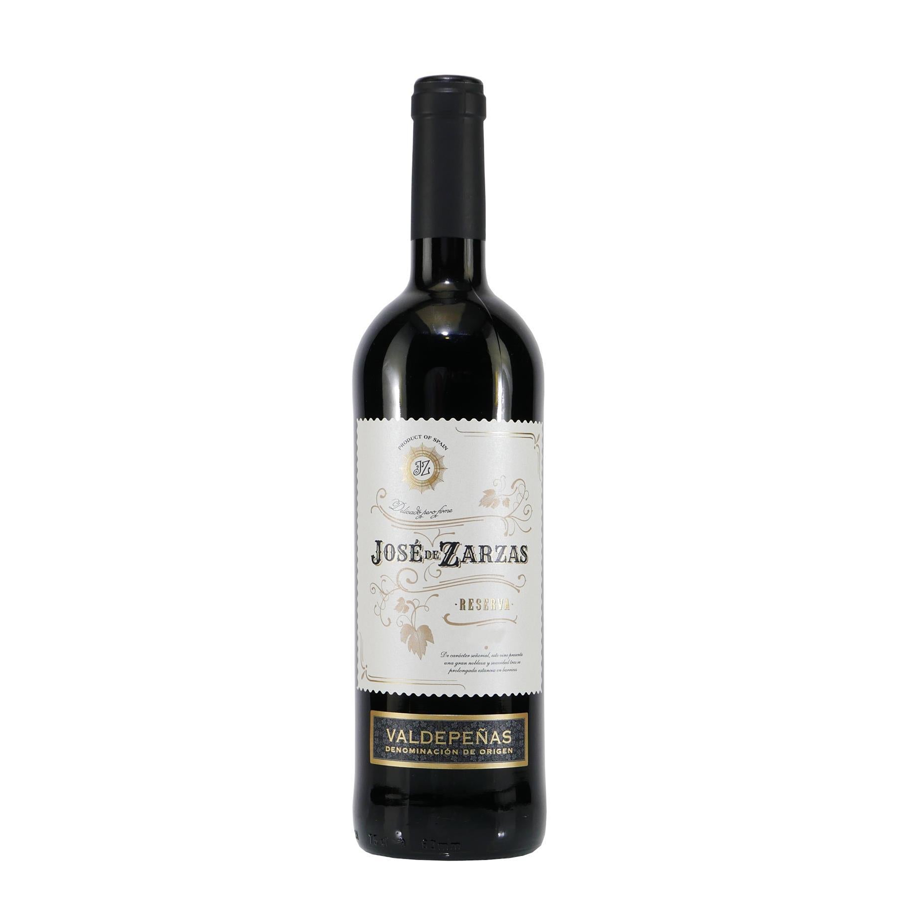 Jose de Zarzas Valdepeñas Reserva D.O. Span. Rotwein (6x0,75L)