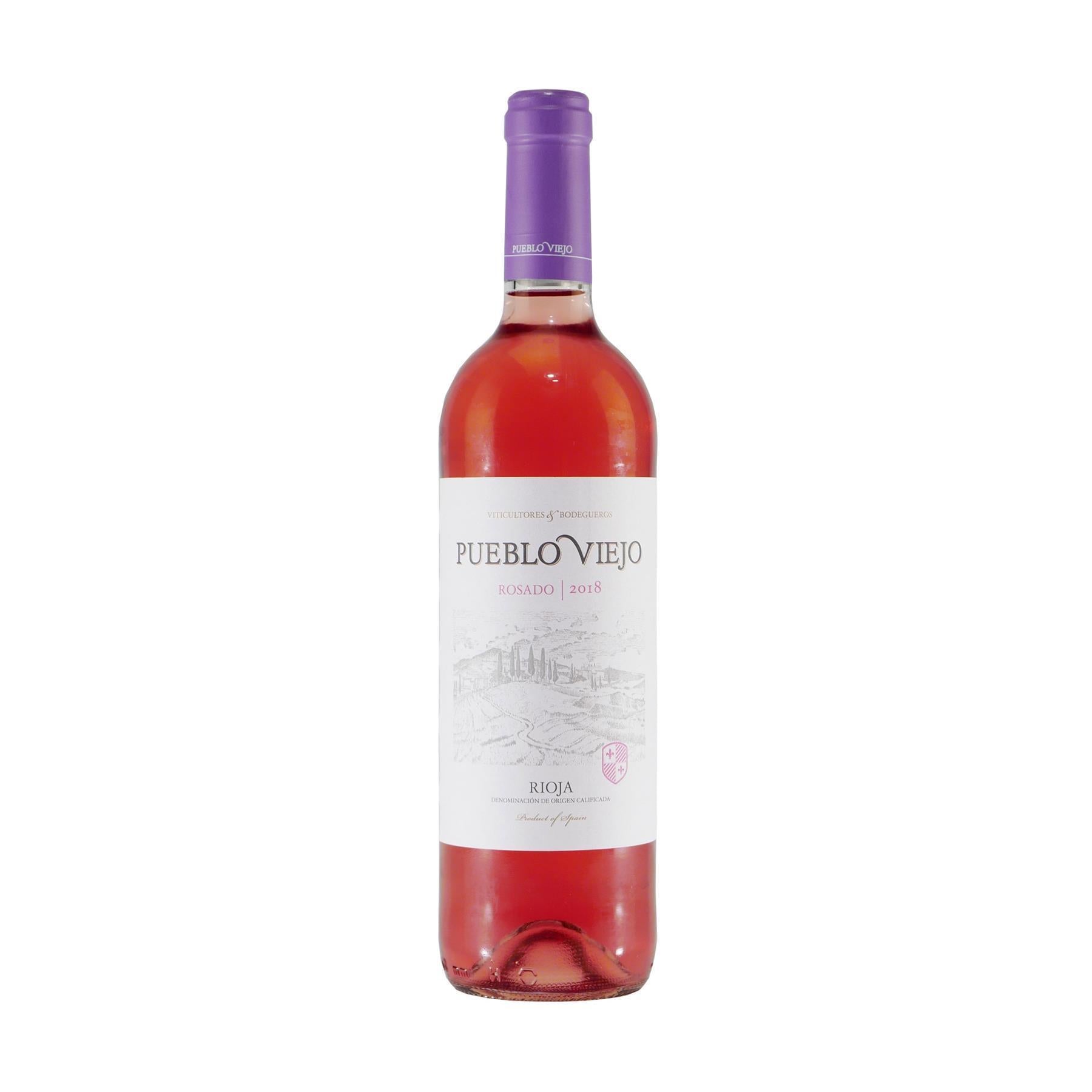 Pueblo Viejo Rioja Rosado Roséwein (6 x 0,75L)