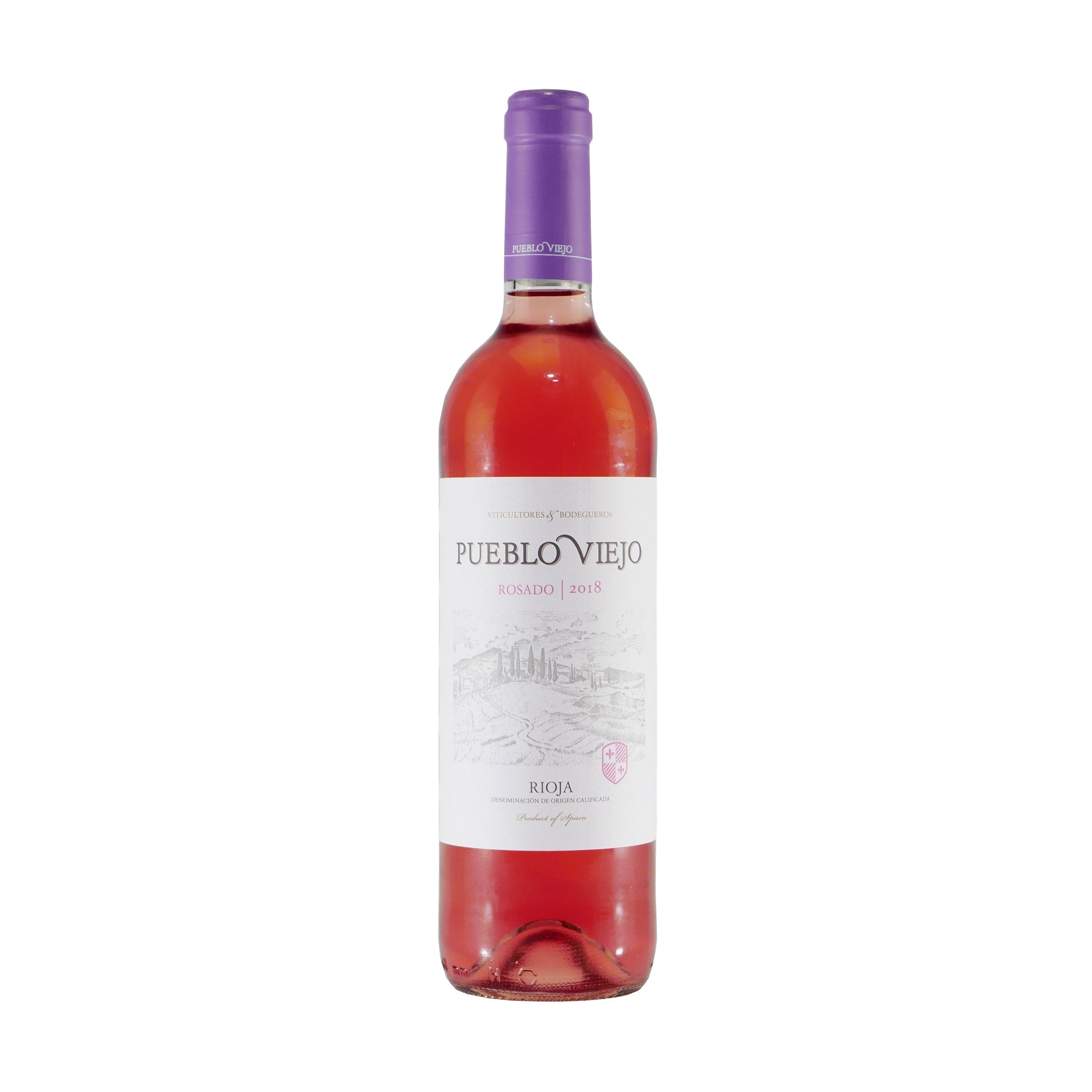 Pueblo Viejo Rioja Rosado Roséwein (6 x 0,75L)