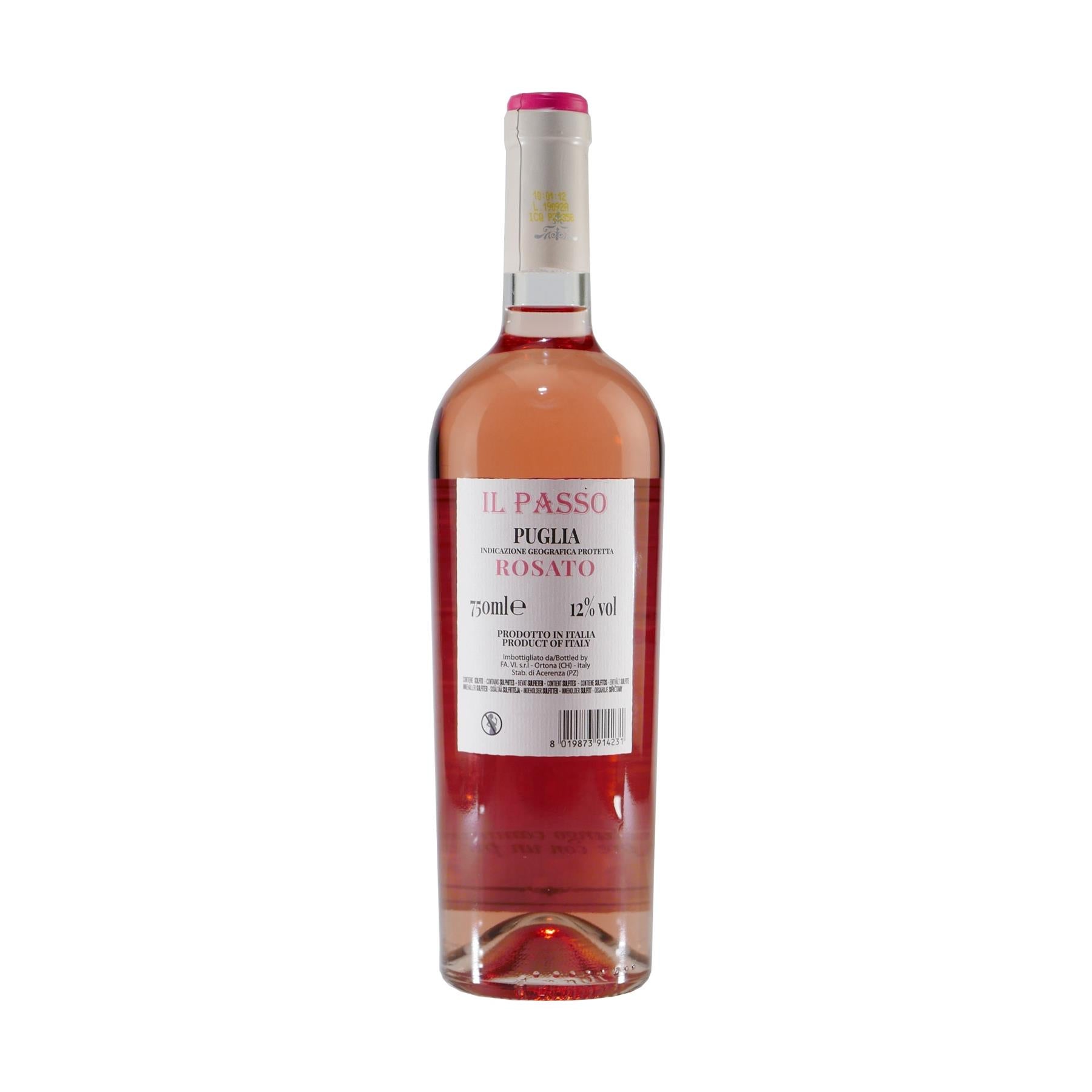 IL PASSO Rosato Puglia IGP -trocken- (6 x 0,75L)