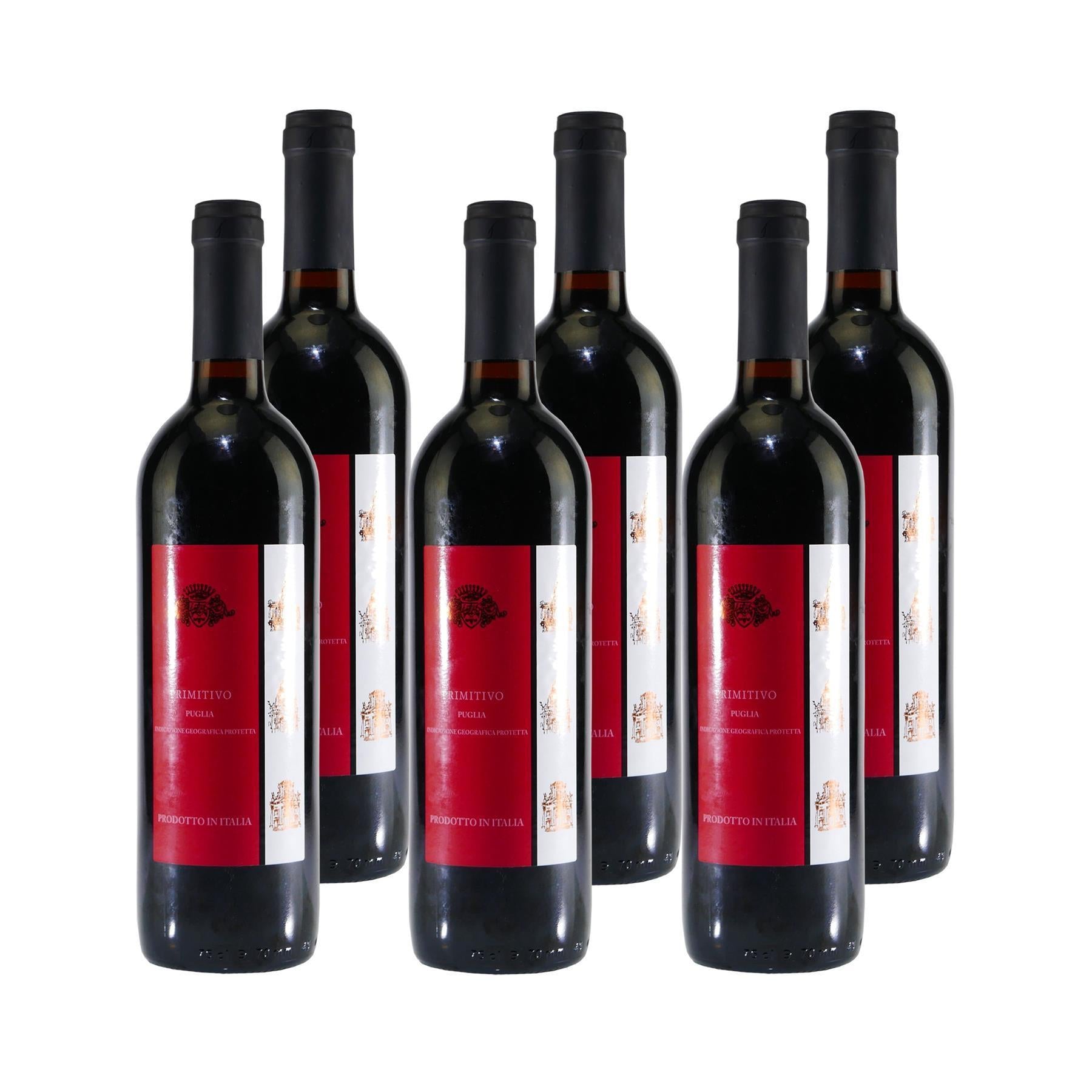 Casalina di Siziano Primitivo IGP -trocken- (6 x 0,75L)