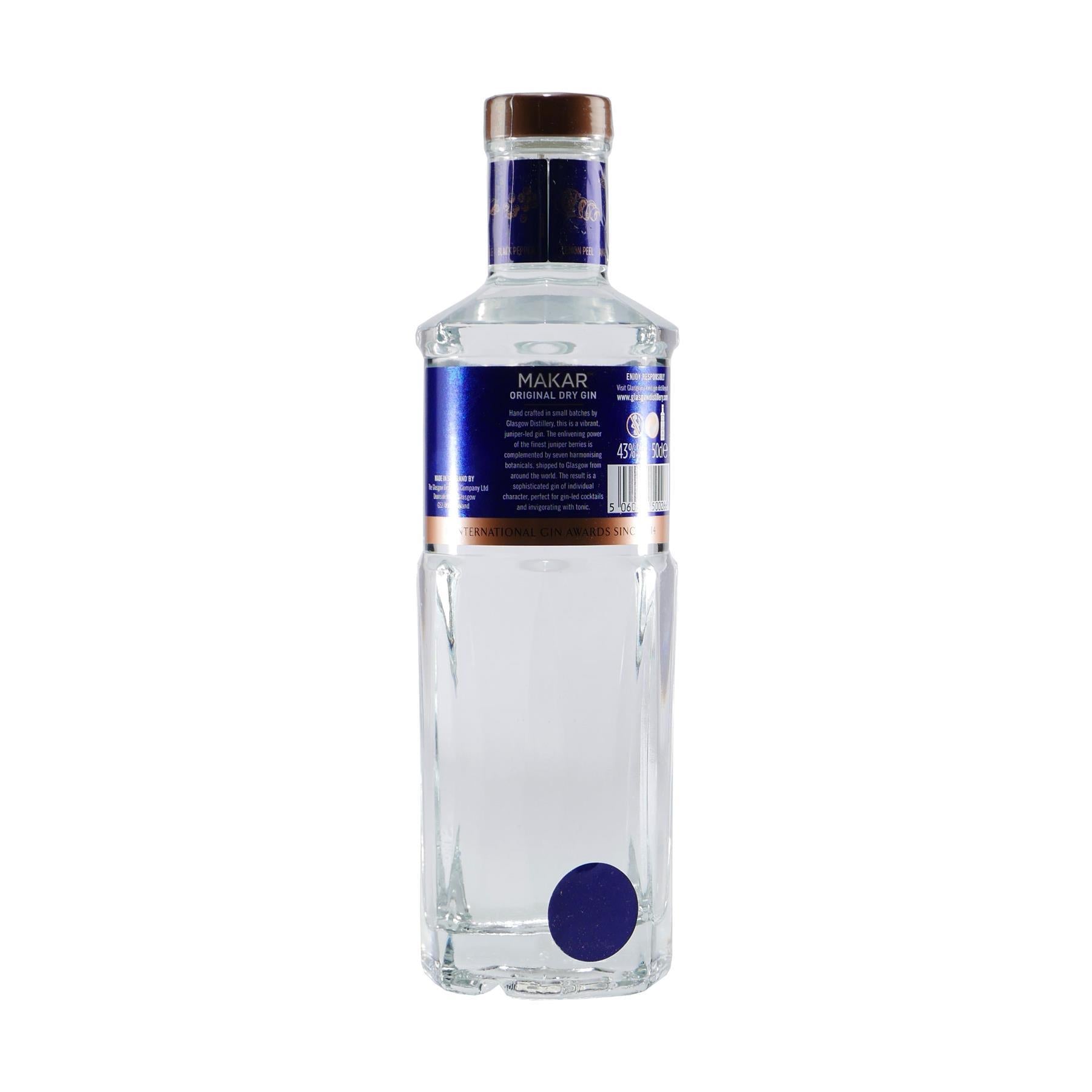 Makar Glasgow's Dry Gin 0,5L