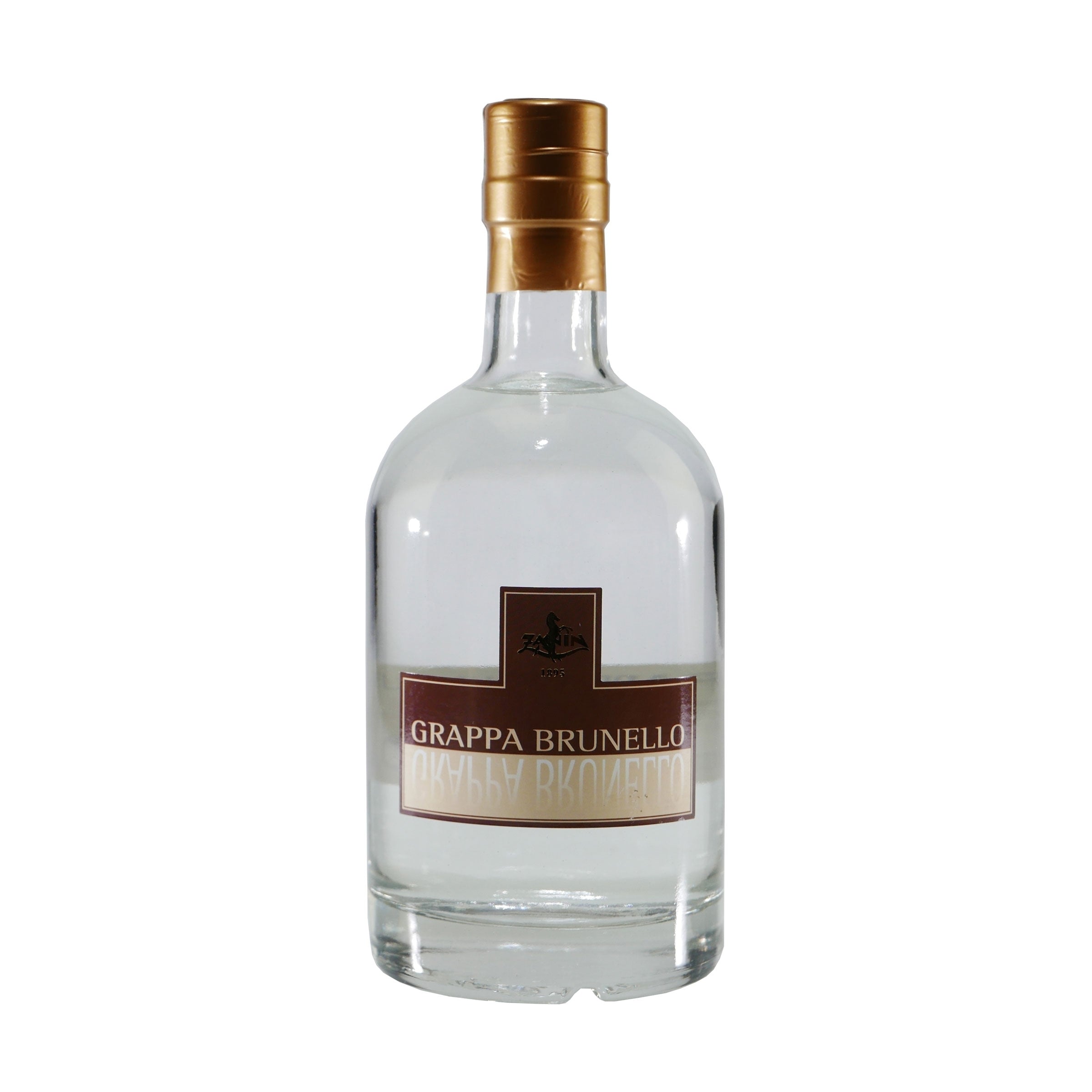 Zanin Grappa Brunello mit Geschenk-Holzkiste