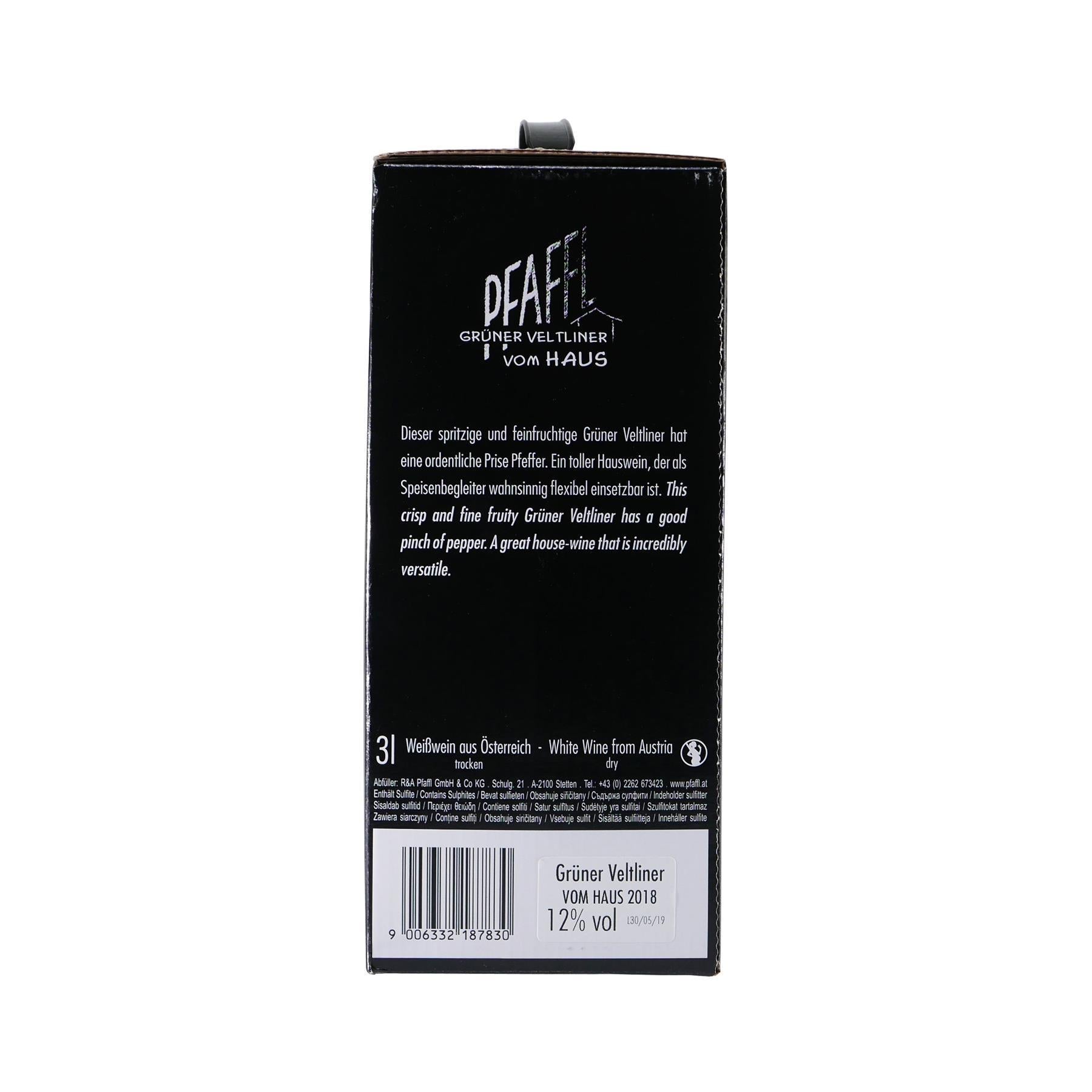 Pfaffl Grüner Veltliner -trocken- 3,0L BIB