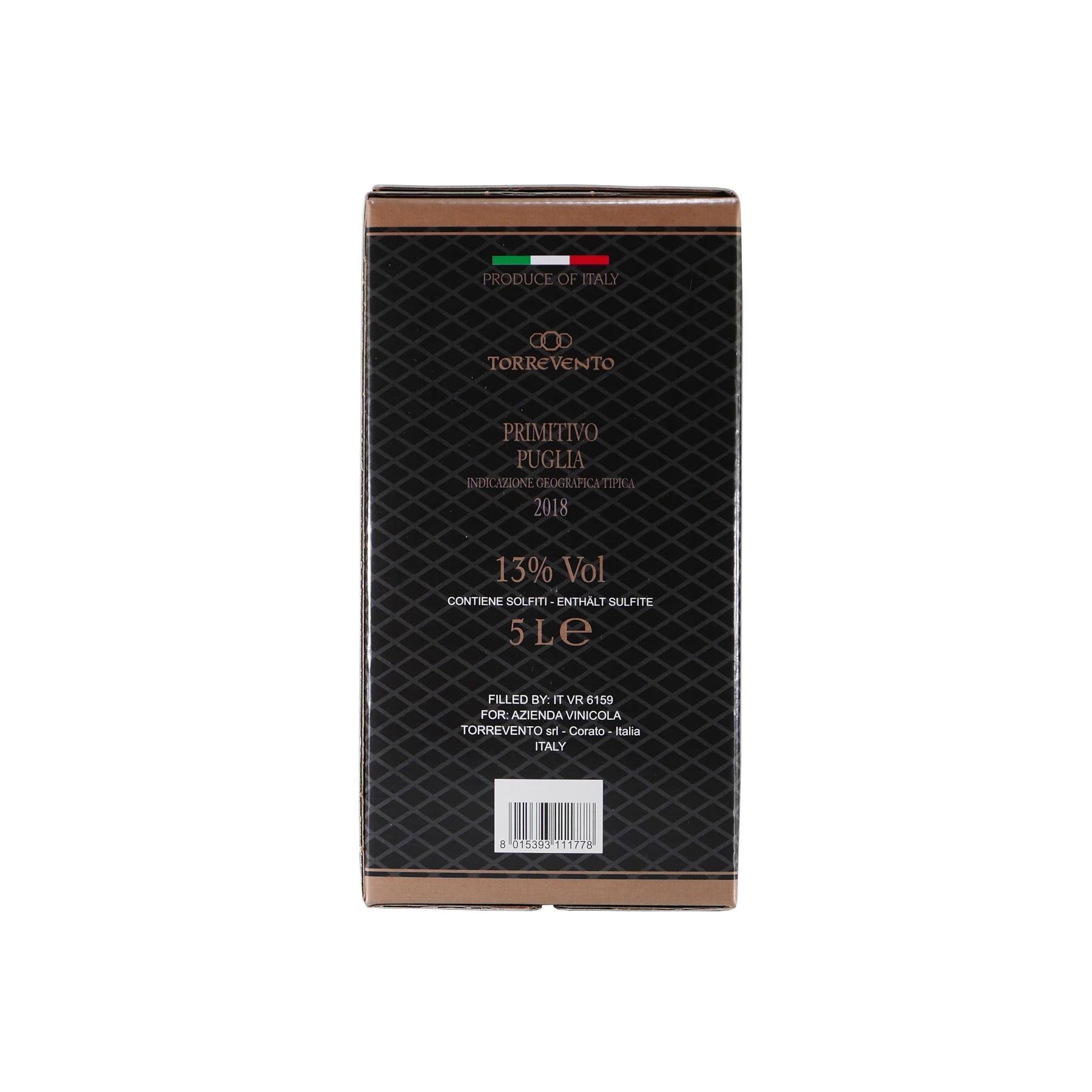 Soprano Primitivo Puglia IGT -trocken- 5,0L BIB