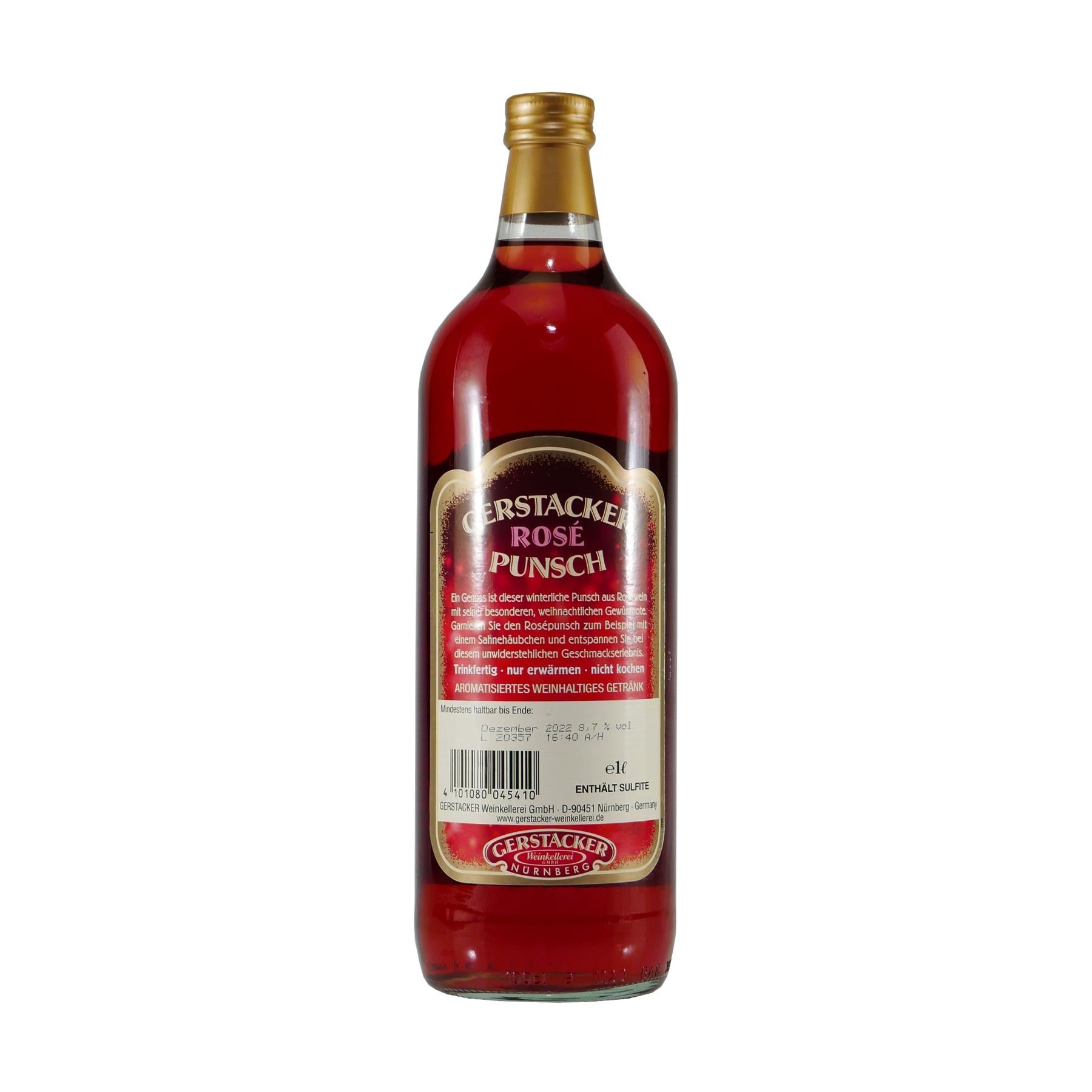 GERSTACKER Rosé Punsch