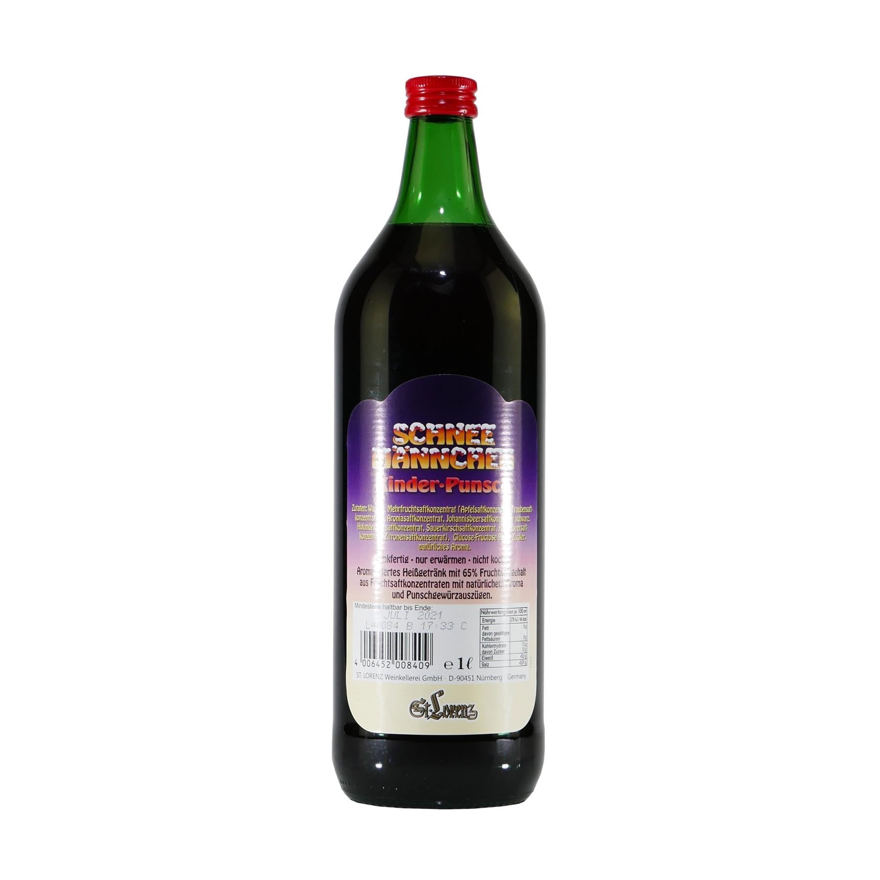 St. Lorenz Schneemännchen Kinderpunsch (6 x 1,0L)