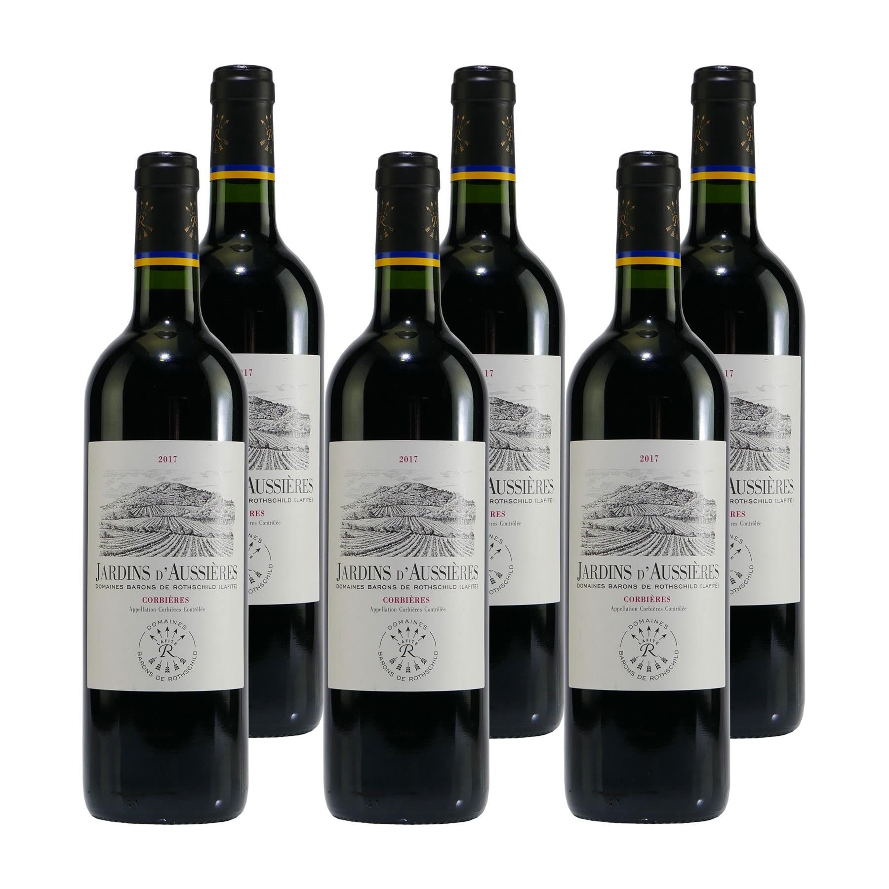 Jardins D´ Aussières Corbières AOC  Rotwein (6 x 0,75L)