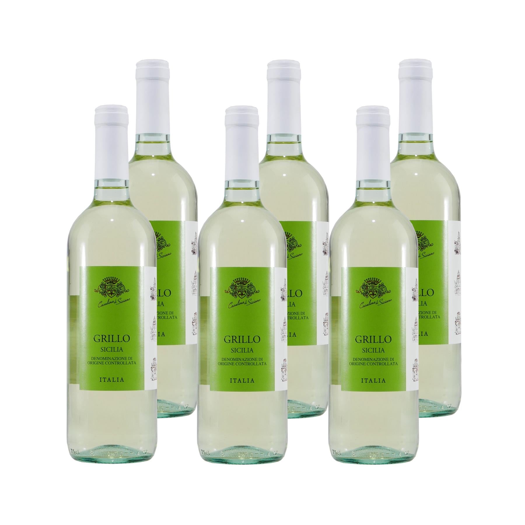 Casalina di Siziano Grillo Sicilia DOC -trocken- (6 x 0,75L)