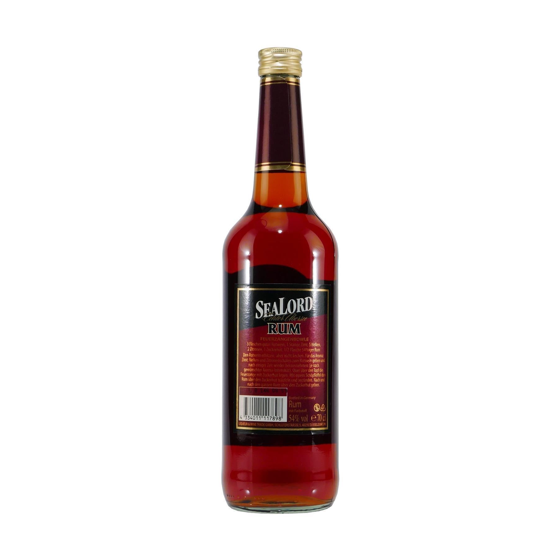 SEALORD Original Übersee Rum 54%vol. (6 x 0,7L)
