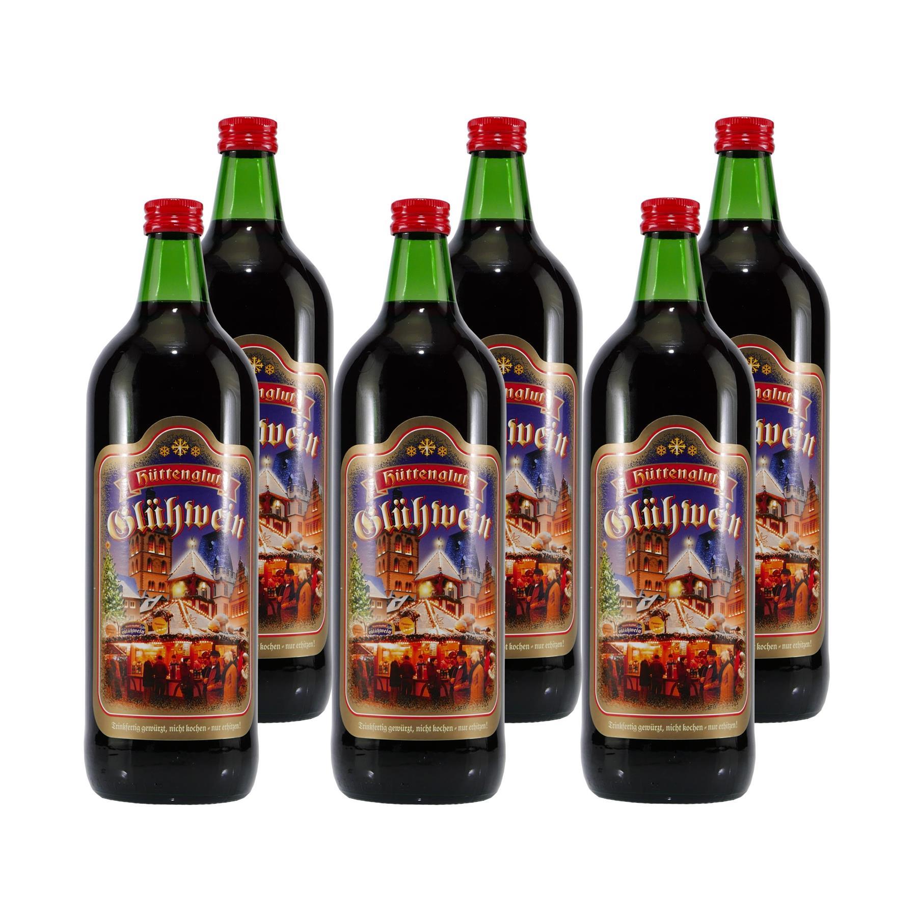 Hüttenglut Glühwein (6 x 1,0L)