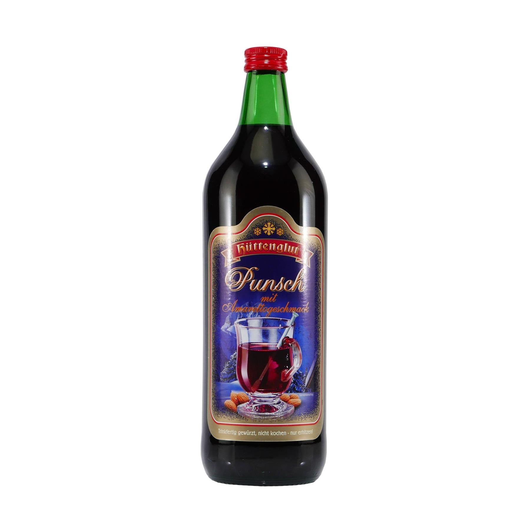 Hüttenglut Amaretto-Punsch (6 x 1,0L)