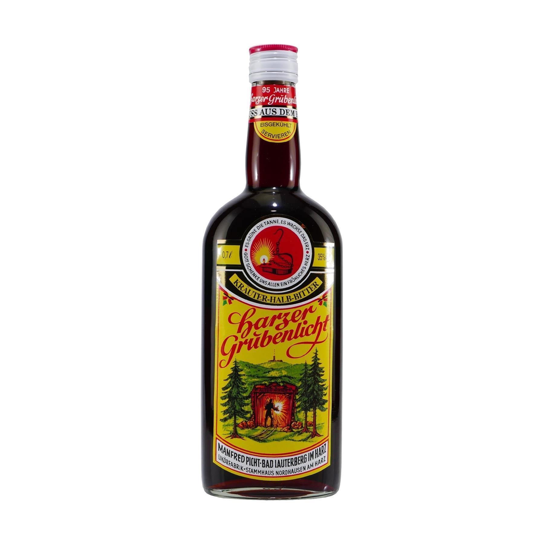 Harzer Grubenlicht - Kräuter-Halb-Bitter mit Geschenk-HK