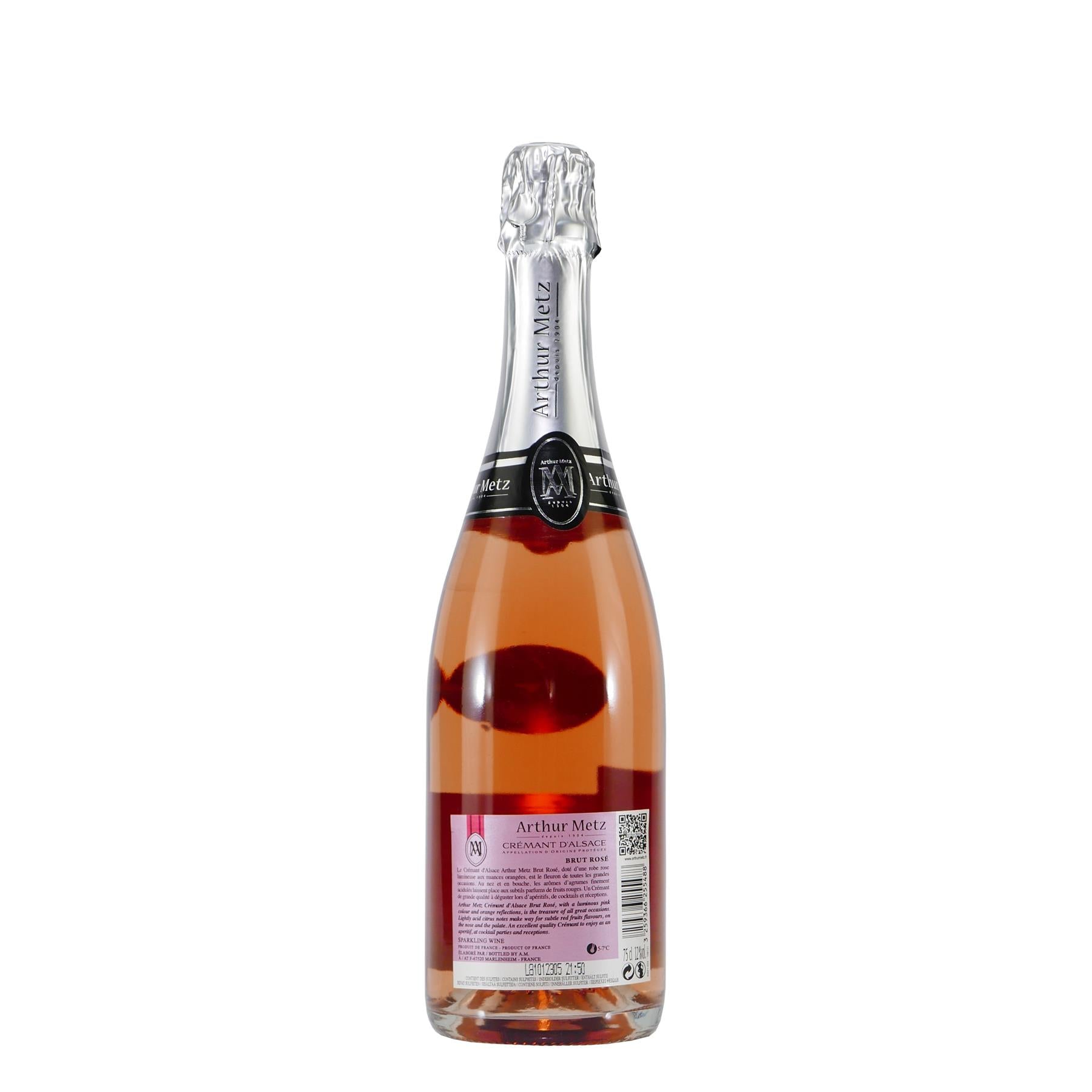 Arthur Metz Crémant d'Alsace Rosé -trocken- (6 x 0,75L)